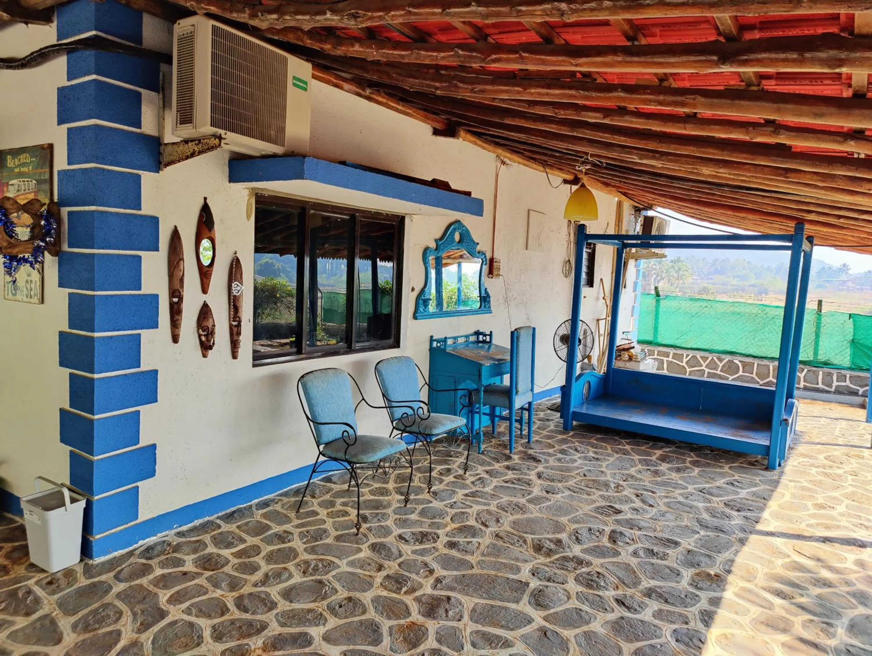 Seating area in Aqua Arina Holiday Farm House