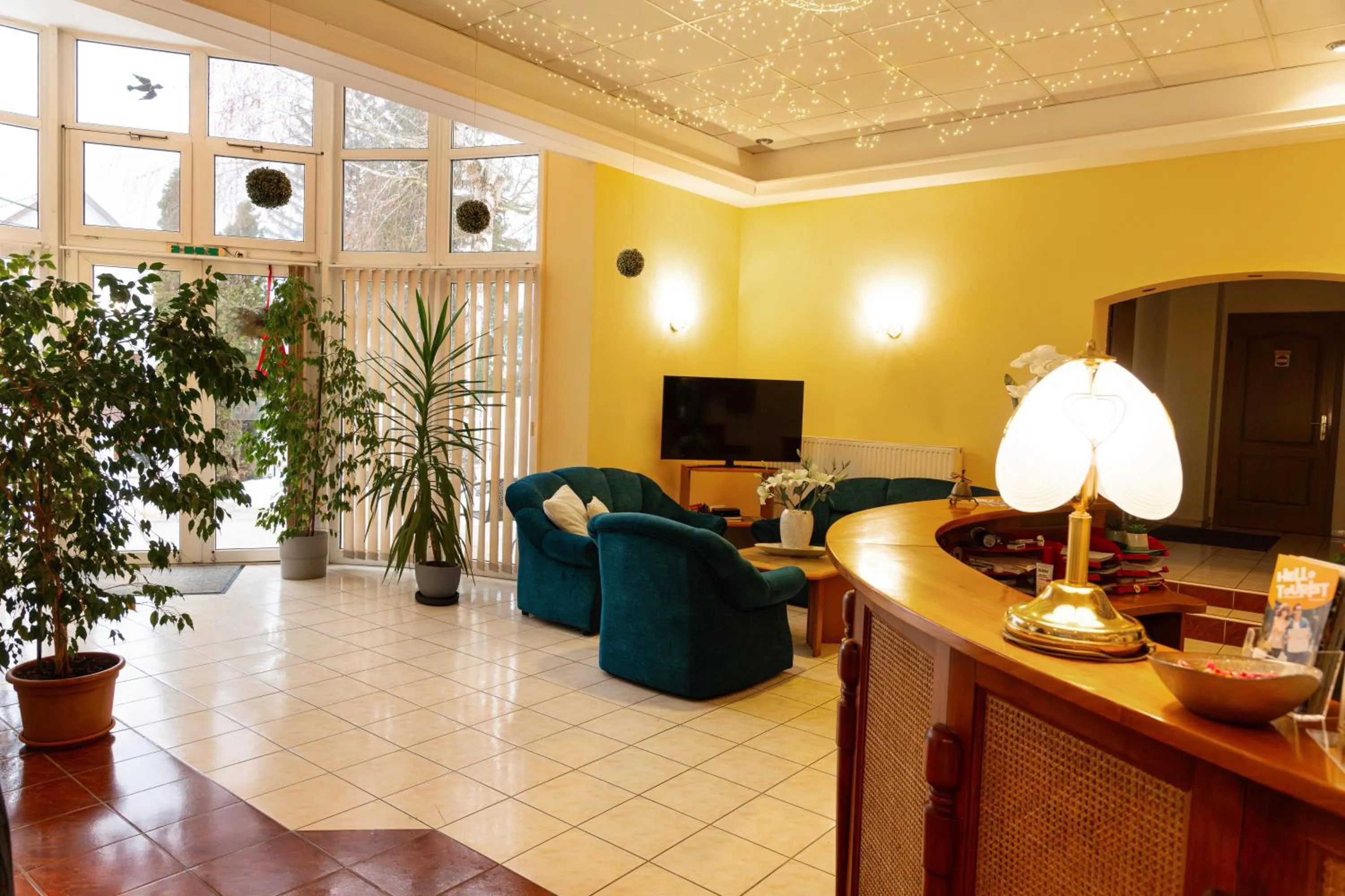 Lobby or reception in Hotel Penta Lux