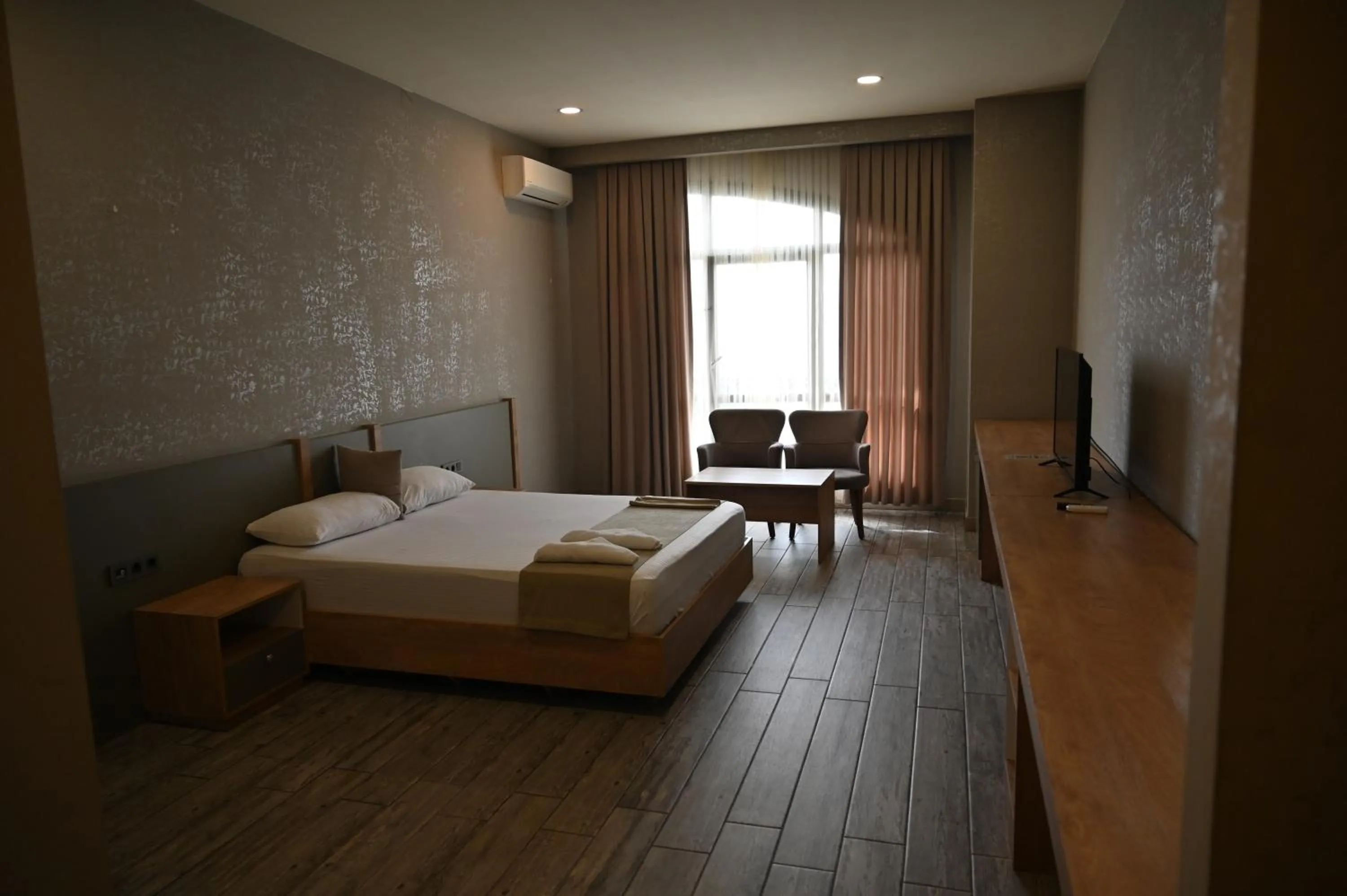 Bed in Agora Suites