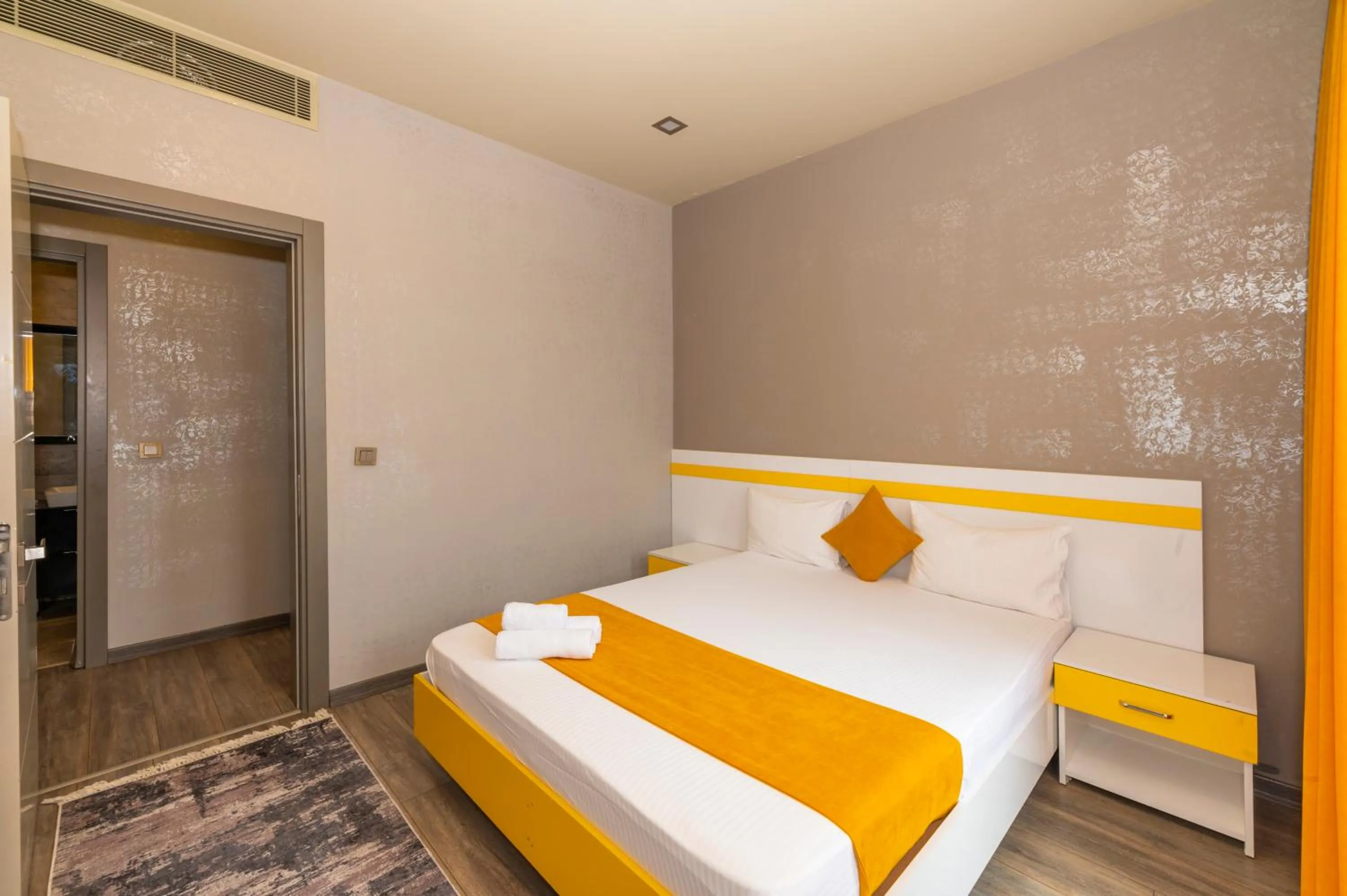 Bedroom, Bed in Agora Suites