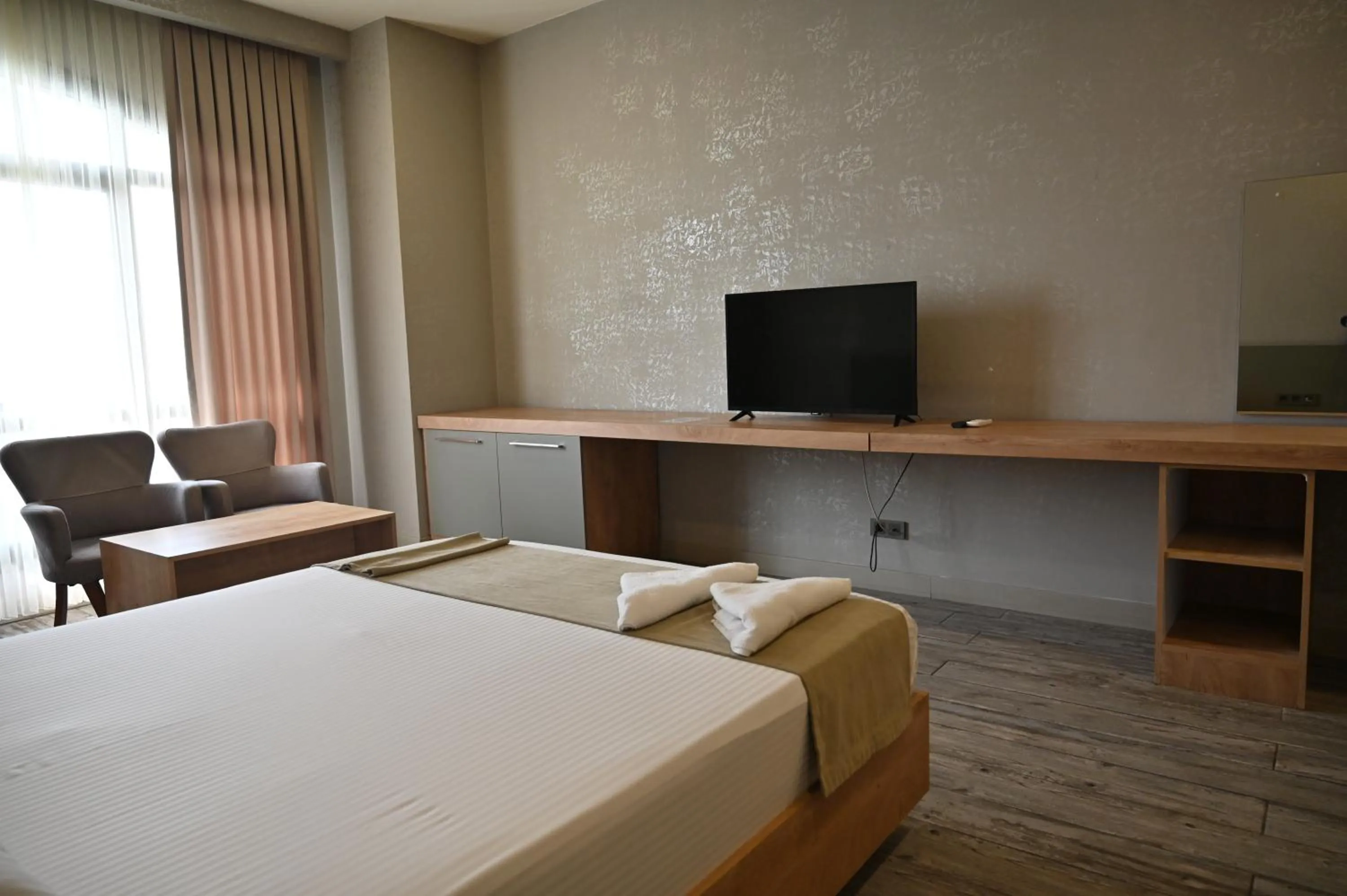 TV and multimedia, Bed in Agora Suites