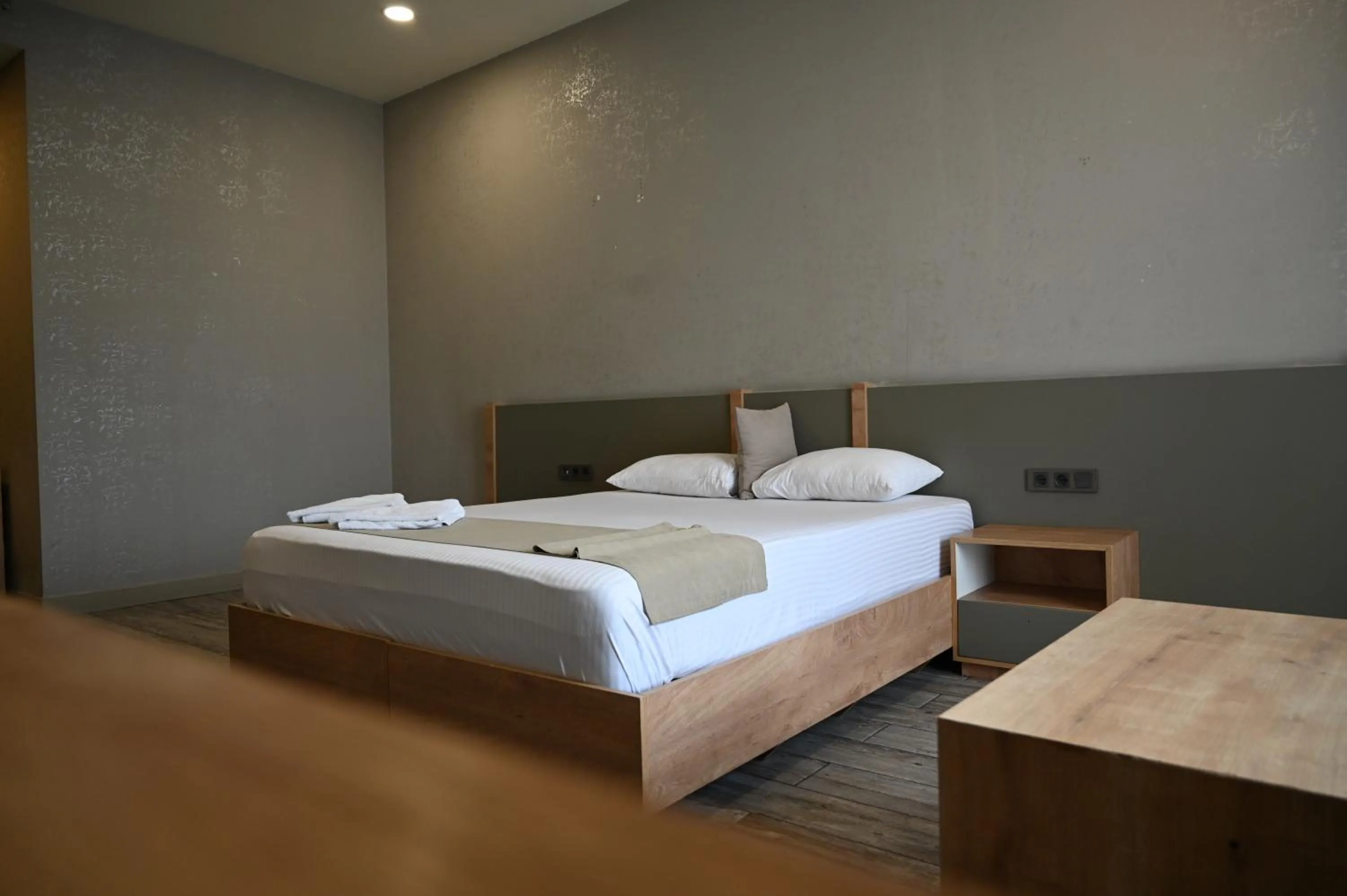 Bed in Agora Suites