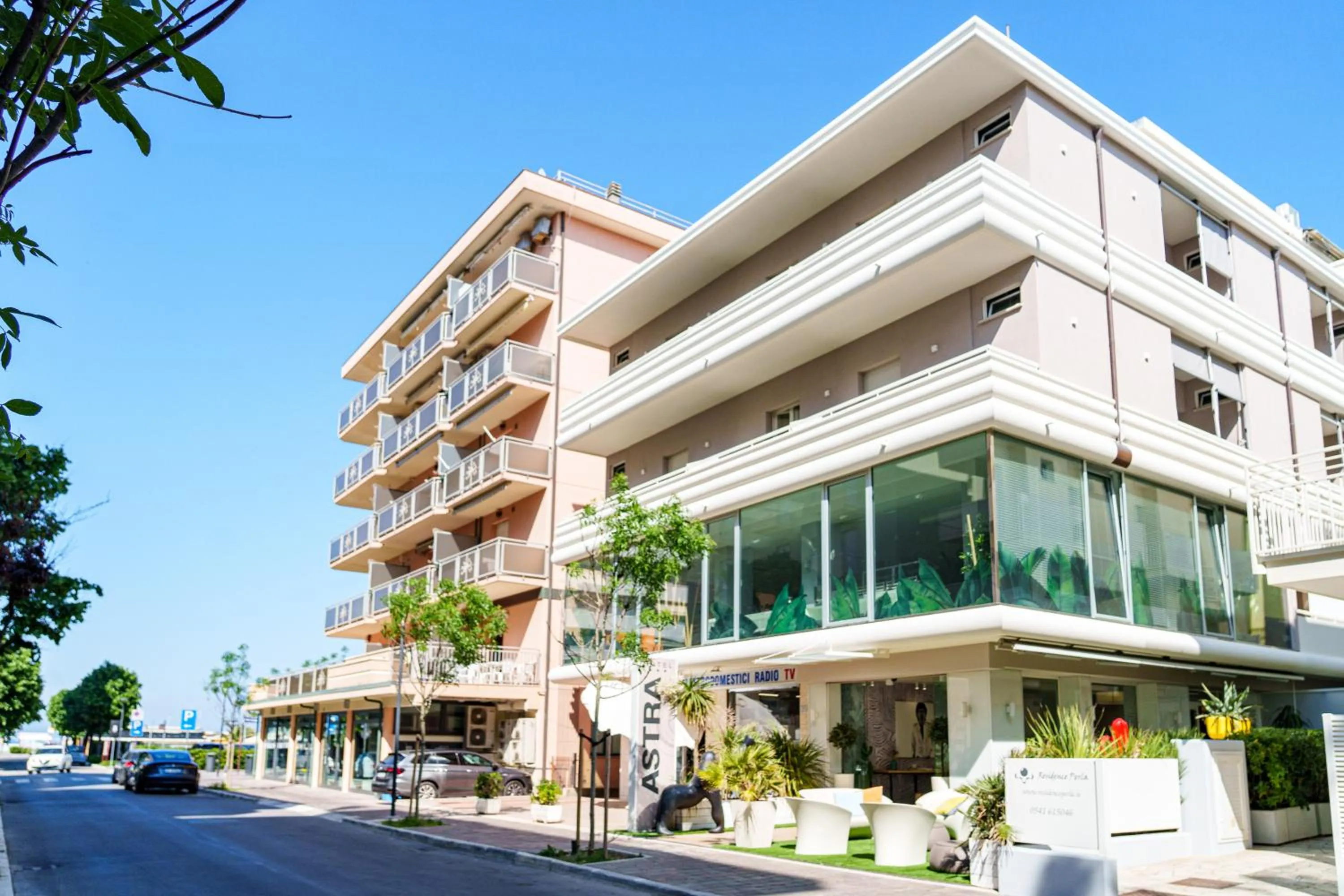 Property building in Design Hotel Astra B&B