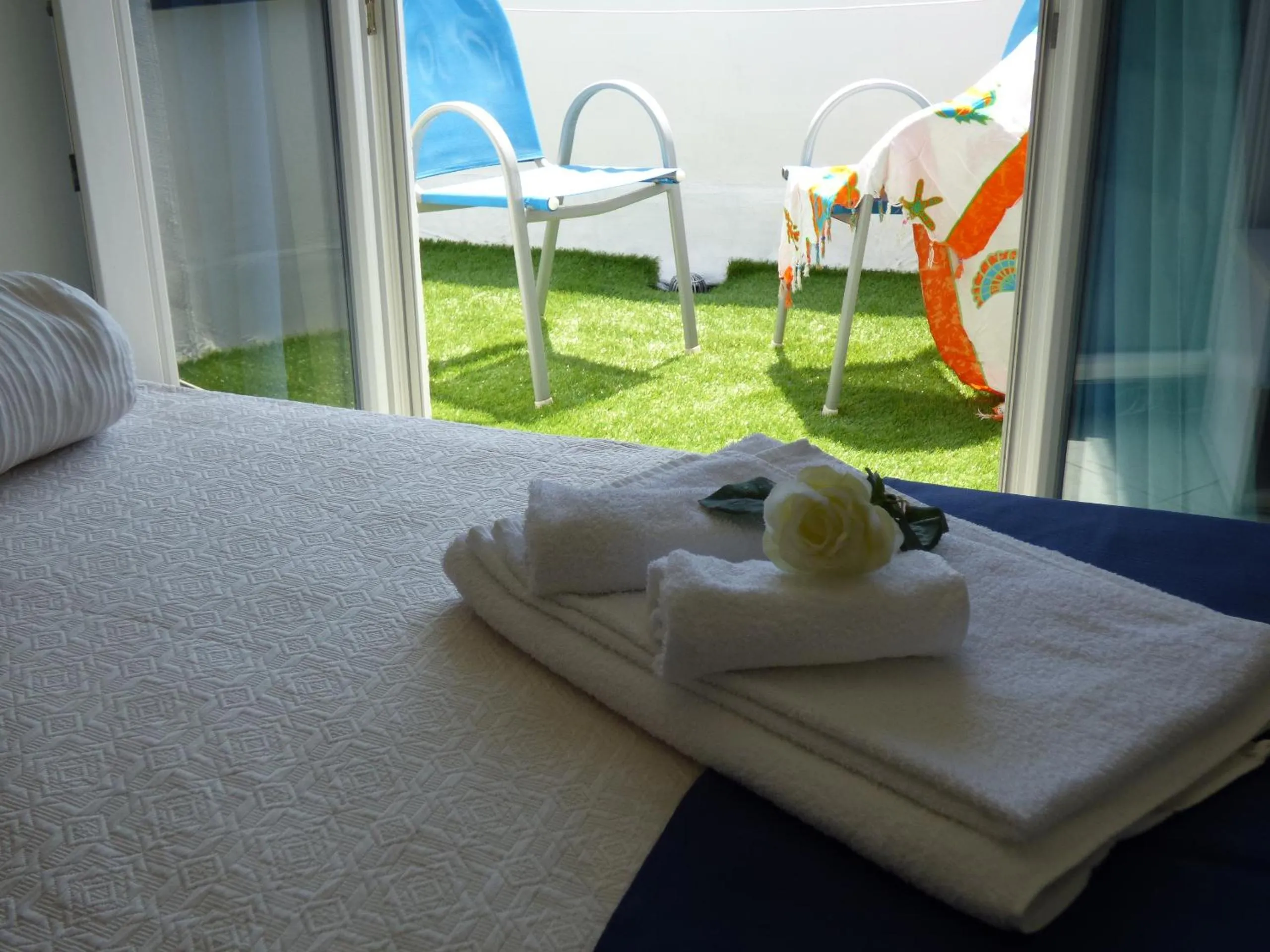 Decorative detail, Bed in Design Hotel Astra B&B