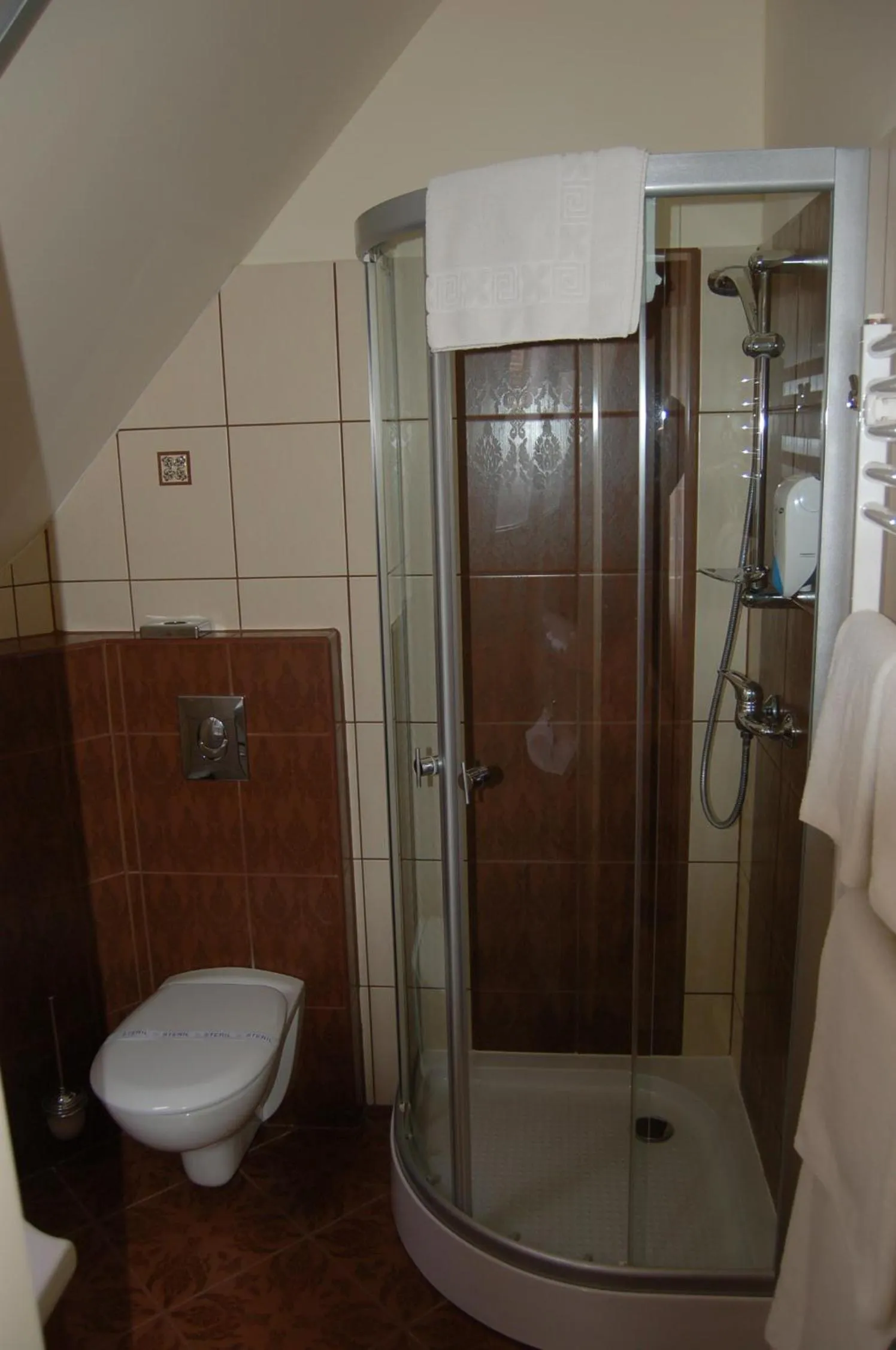 Bathroom in Hotel Tókert Szálloda és Étterem