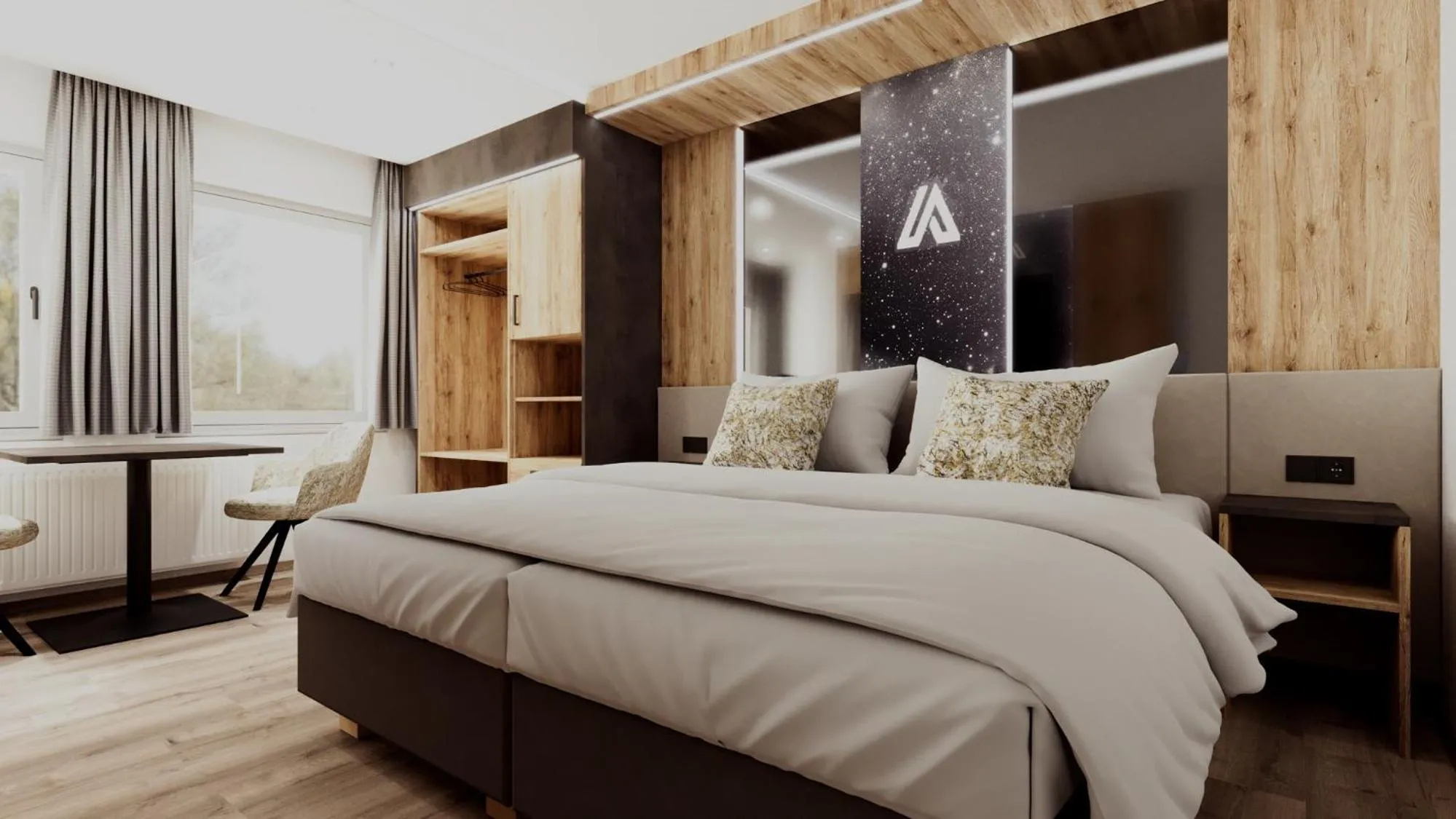 Photo of the whole room, Bed in Alpinstyle Hotel Ischgl