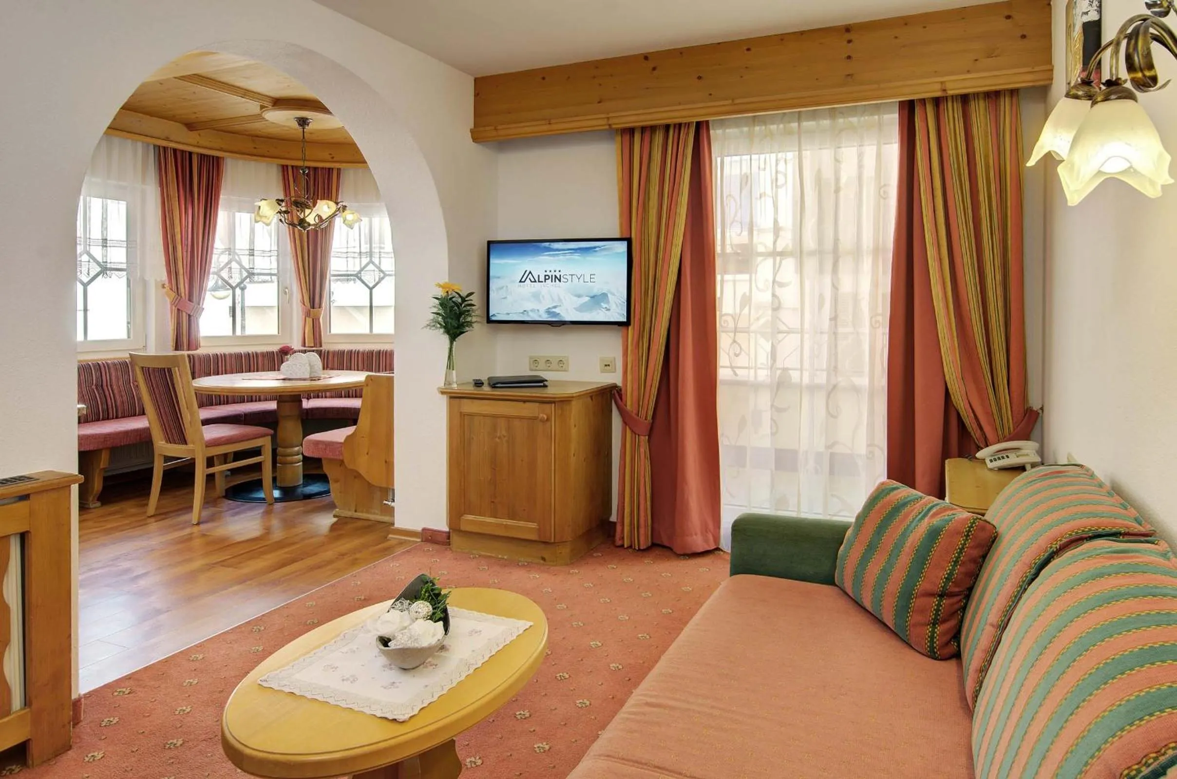 Living room in Alpinstyle Hotel Ischgl