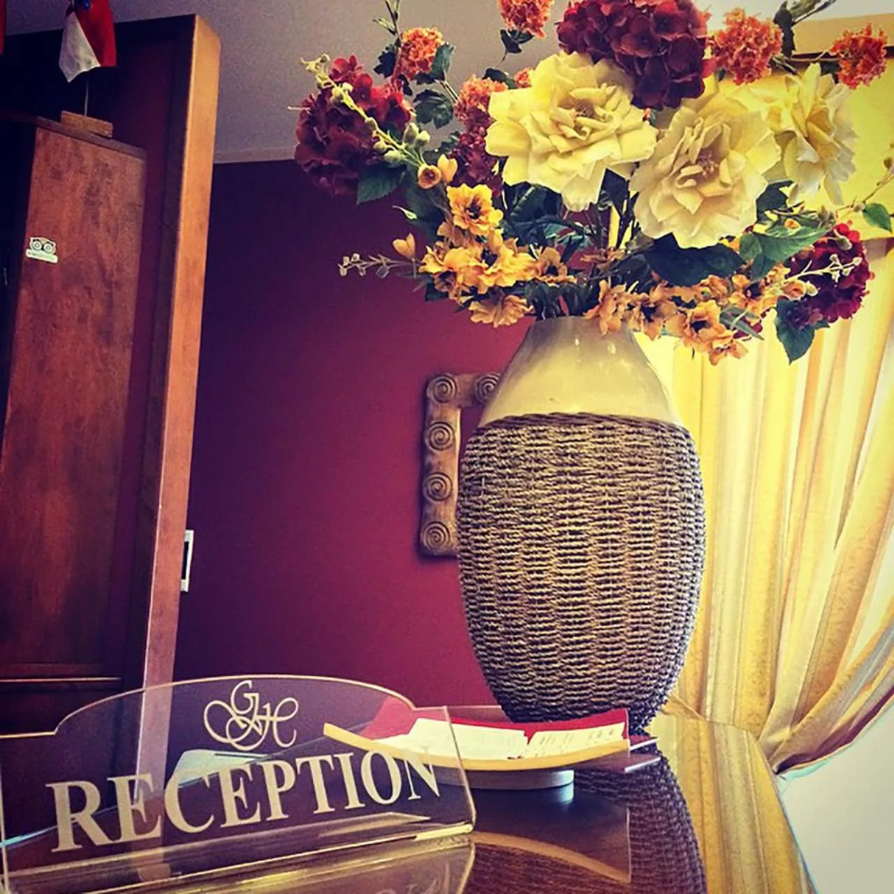 Lobby or reception in Greta Rooms Hotel