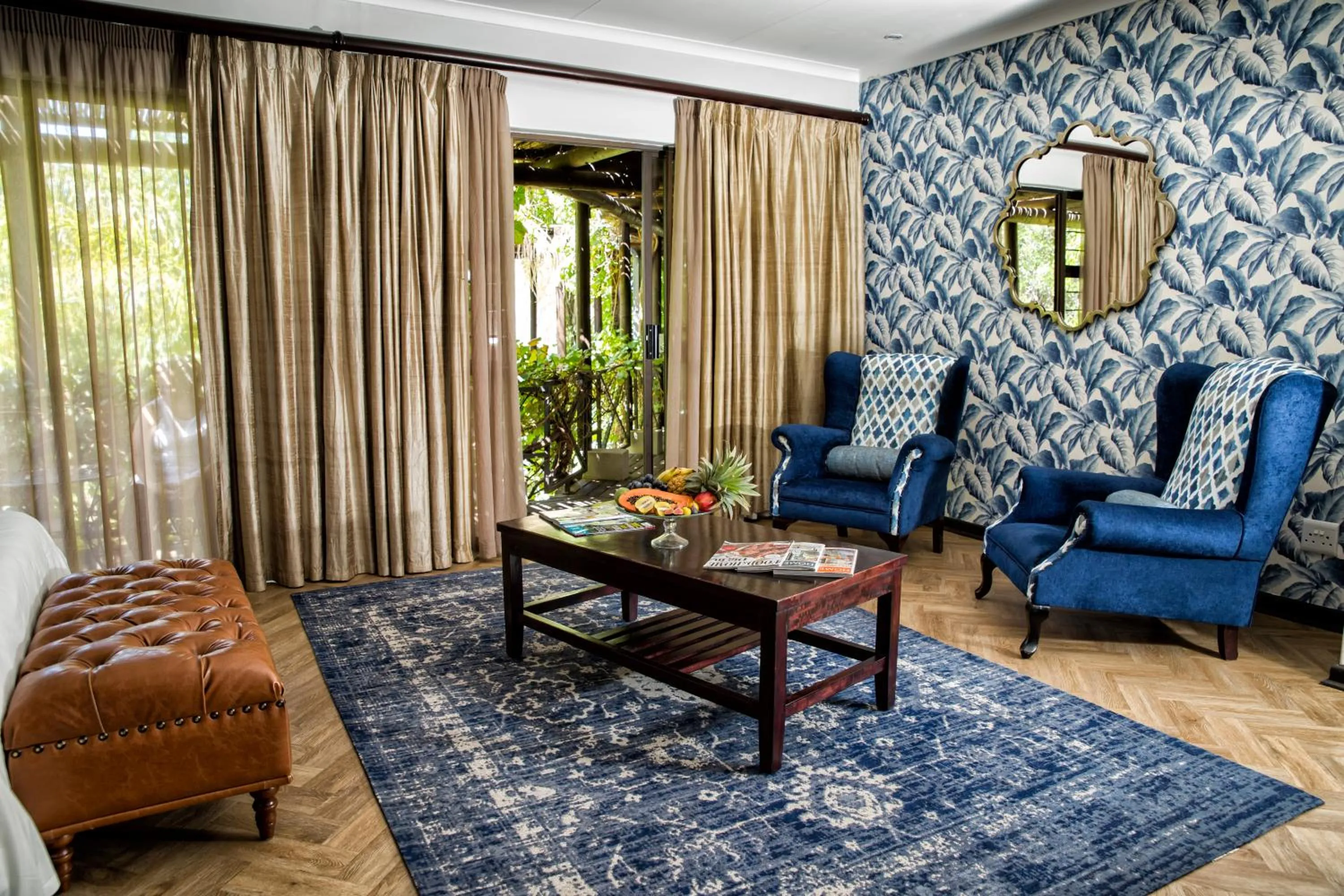 Seating area in Browns Manor