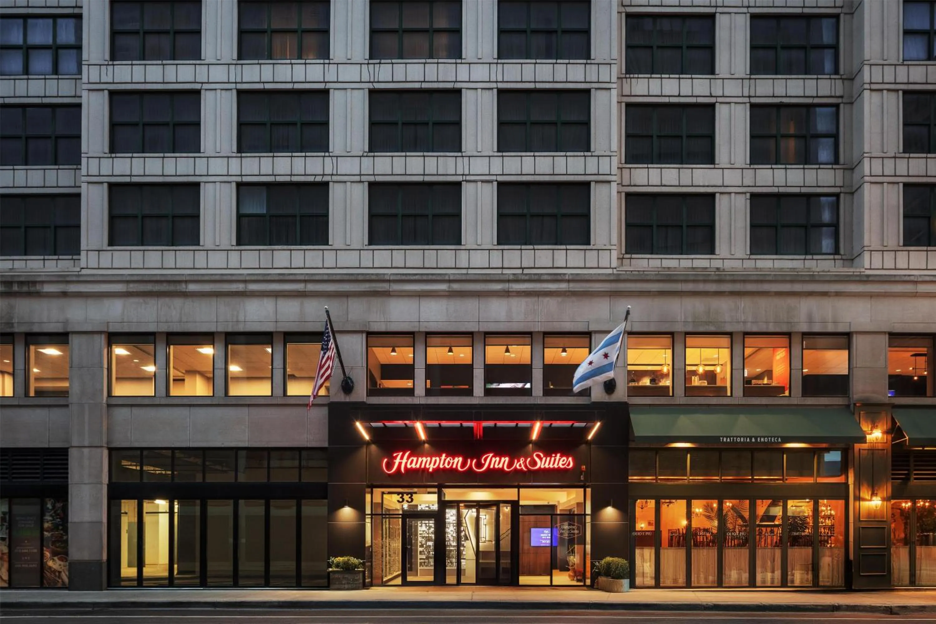 Property building in Hampton Inn & Suites Chicago-Downtown