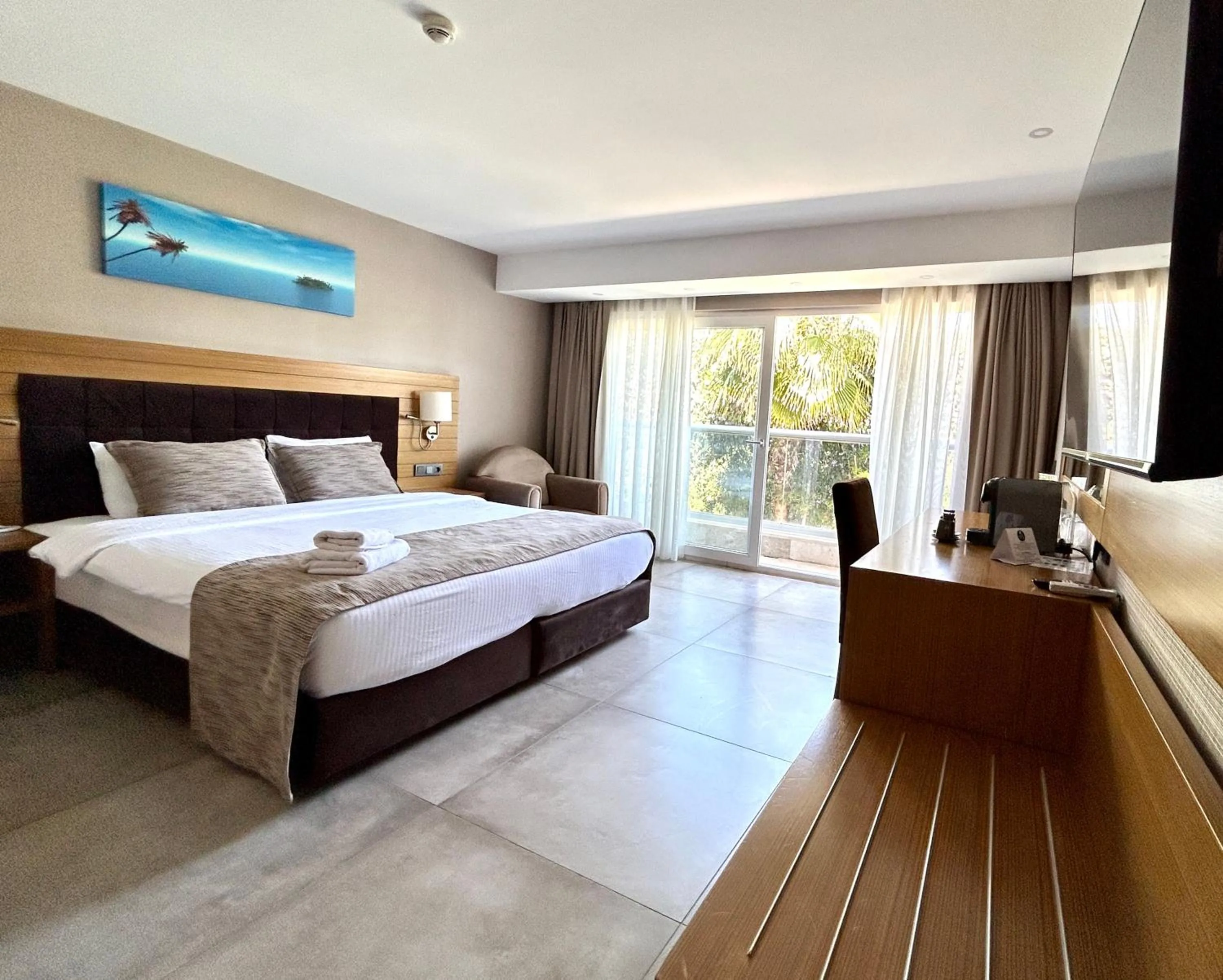 Bed in Marina Boutique Hotel