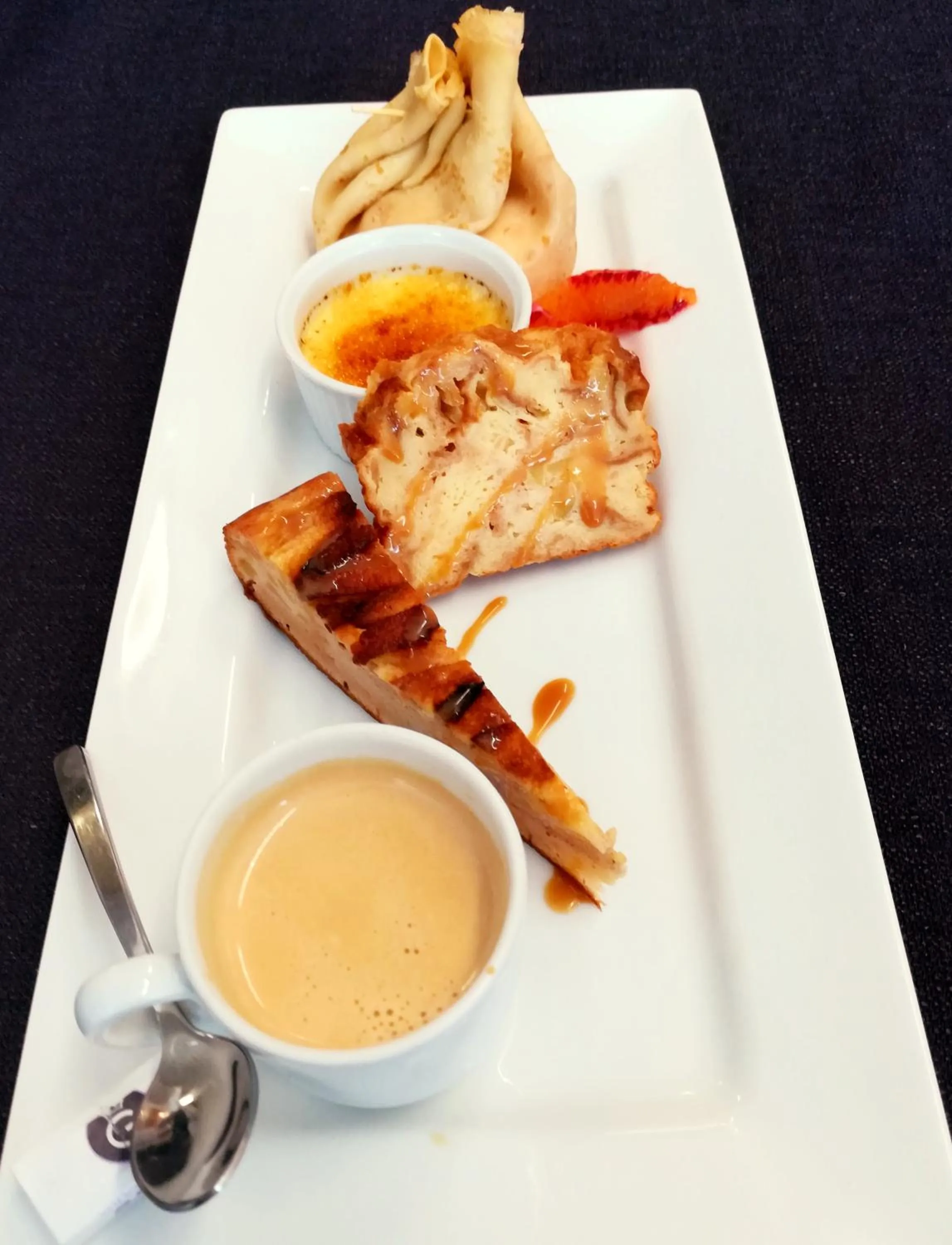 Food close-up in Hotel Restaurant Logis Le Tropicana