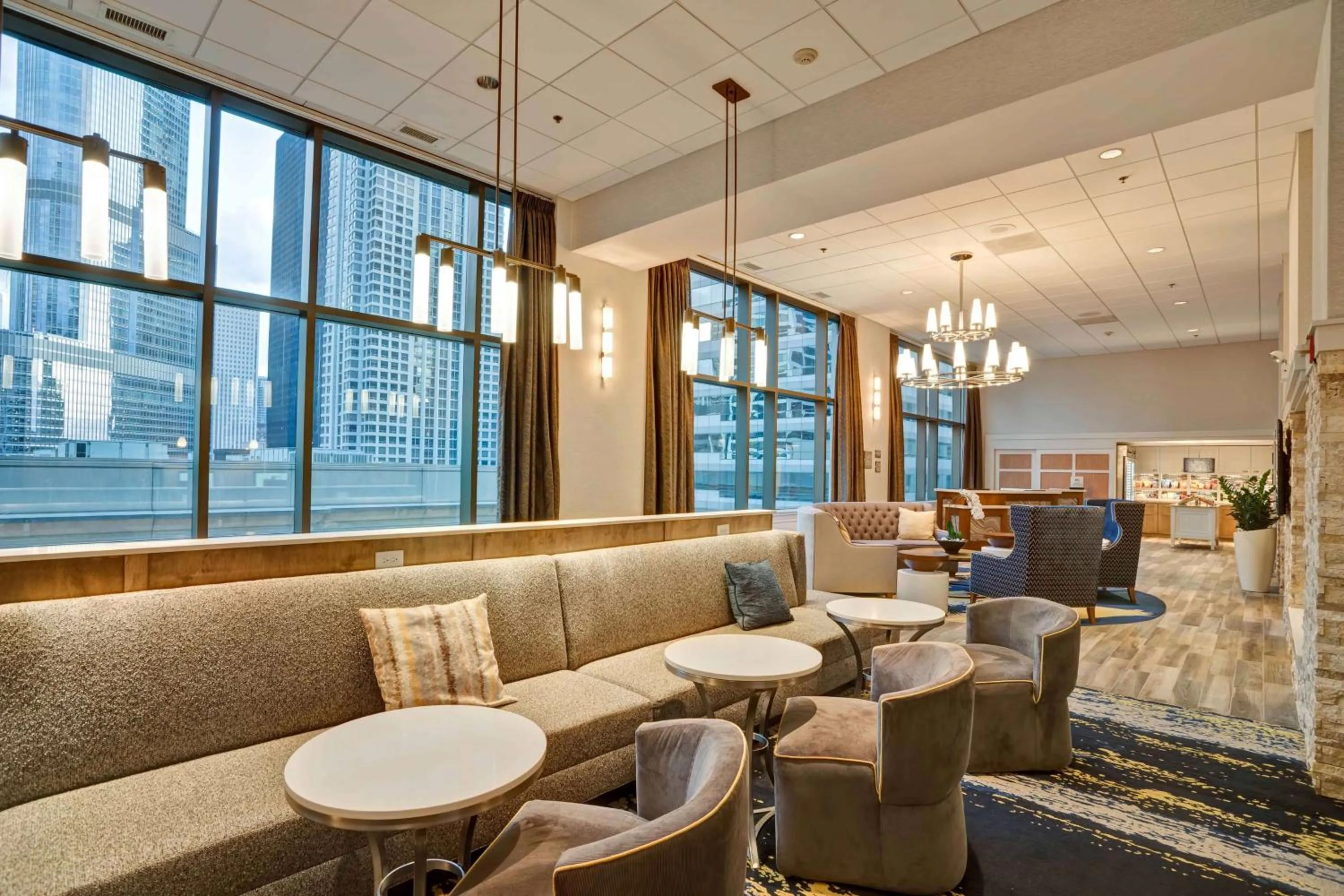 Lobby or reception in Homewood Suites by Hilton Chicago-Downtown