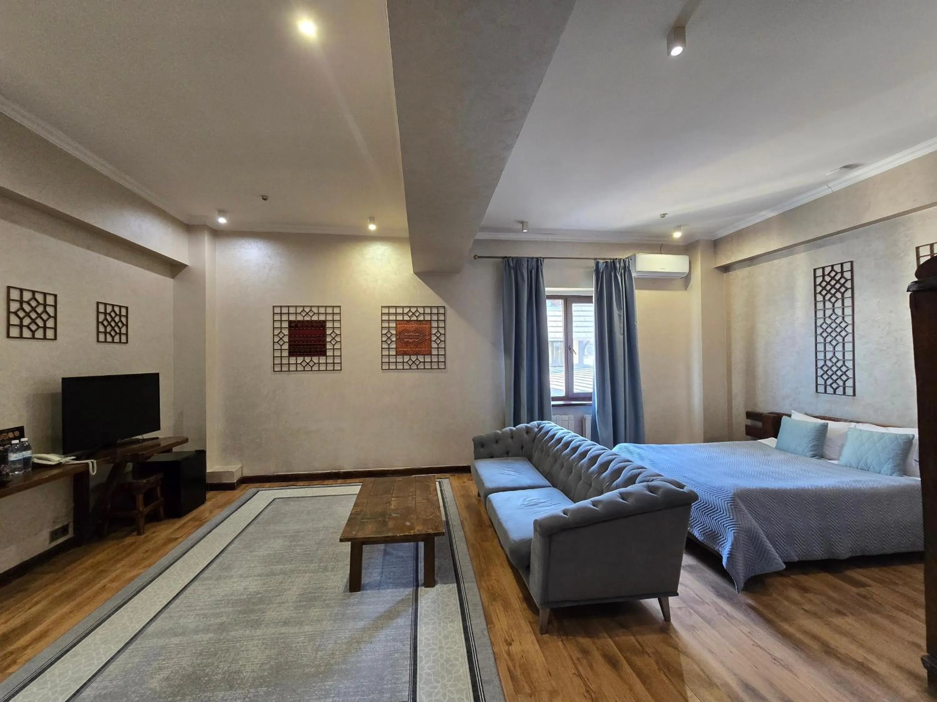 Bed in Saraishyq Hotel