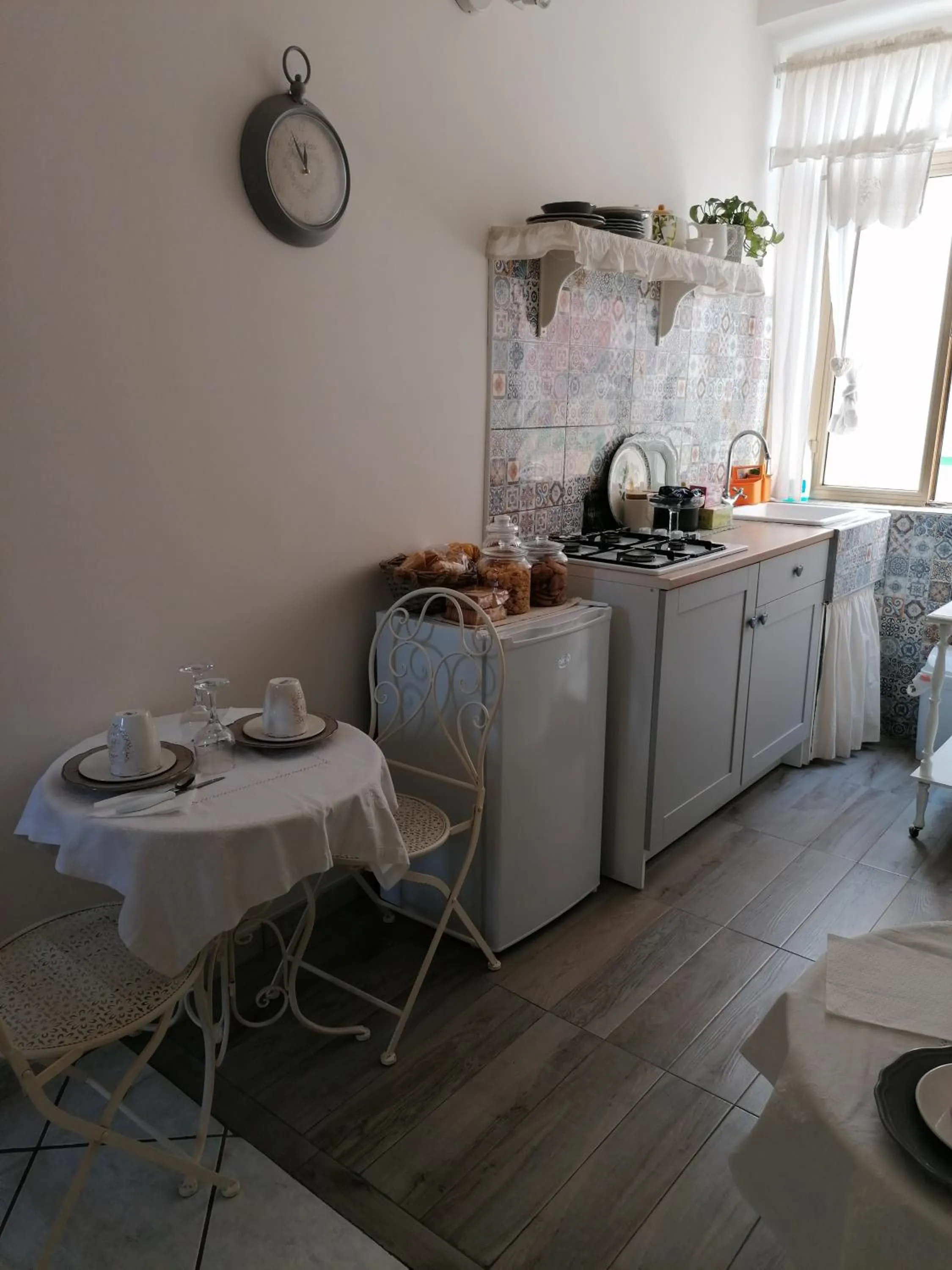 Kitchen or kitchenette in B&B Le Rose