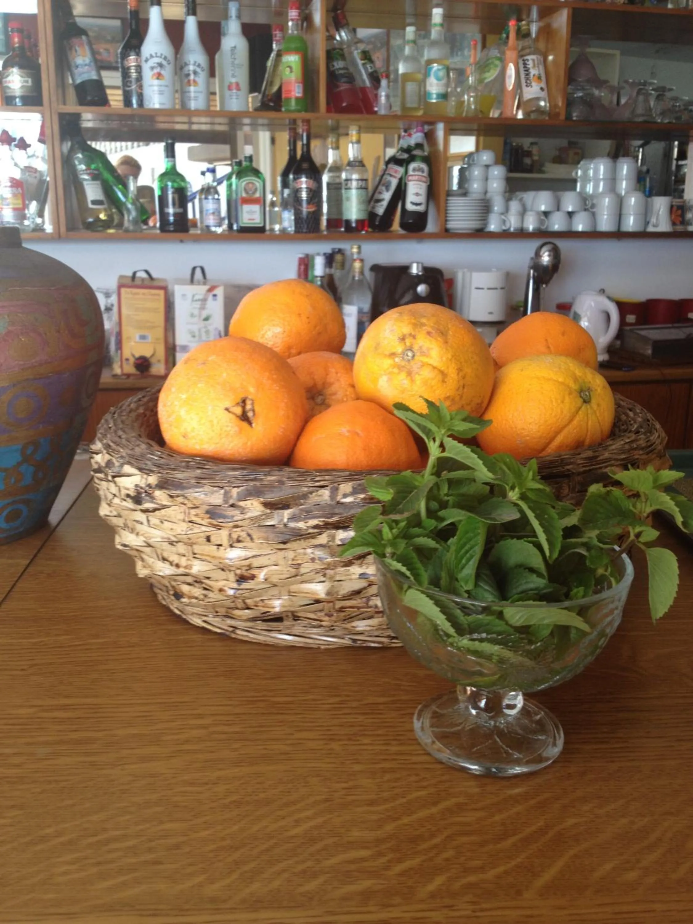 Food and drinks in Villa Marina