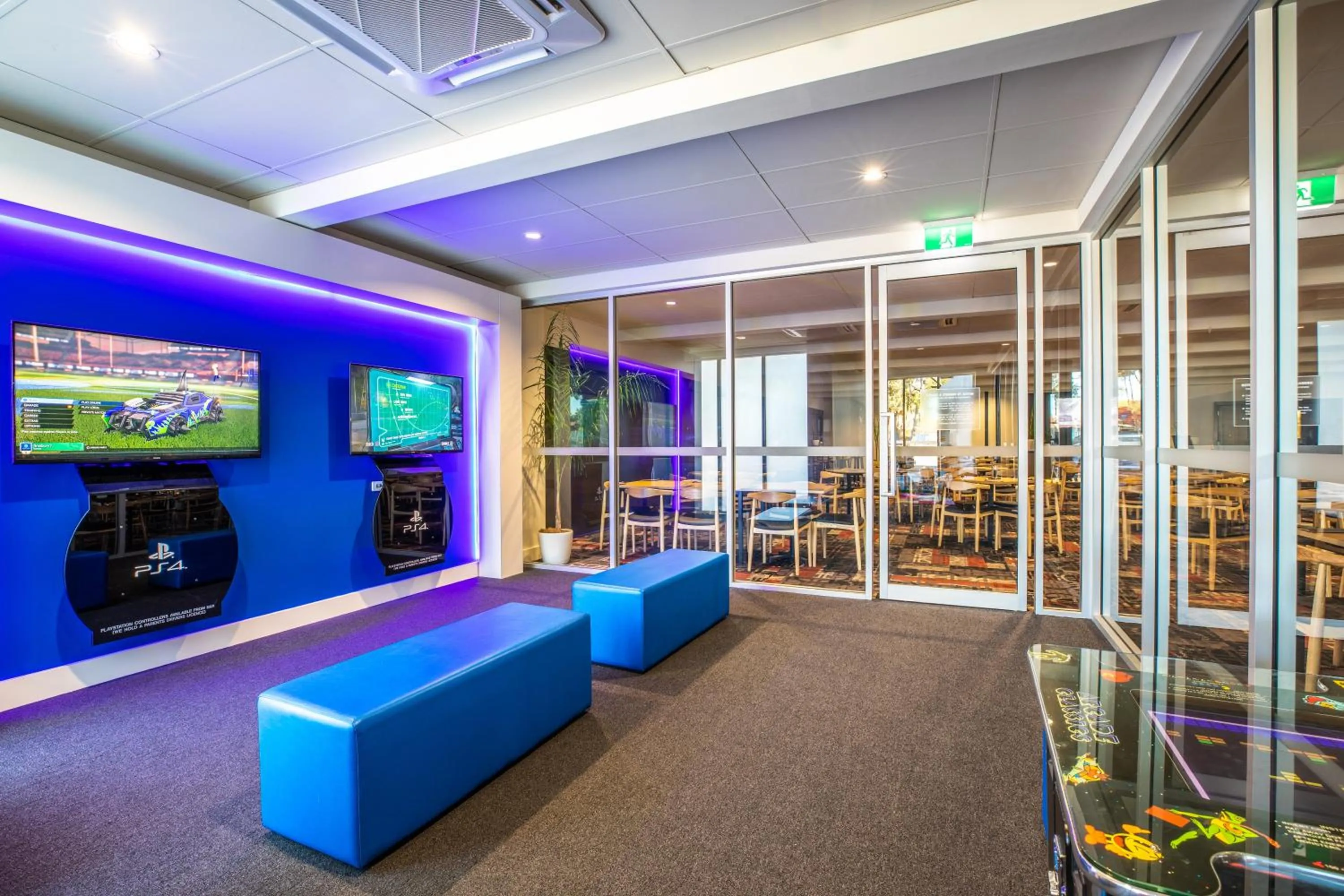 Game Room in Nightcap at Finsbury Hotel