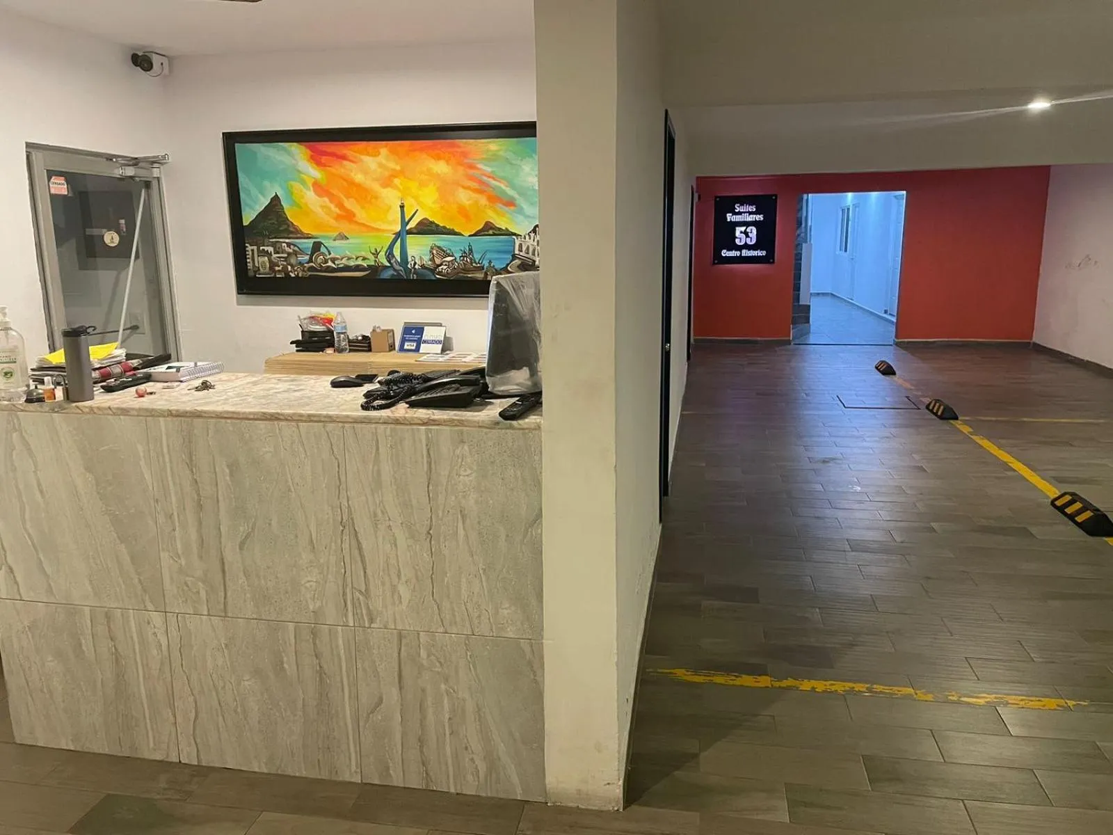 Lobby or reception in Posada 53