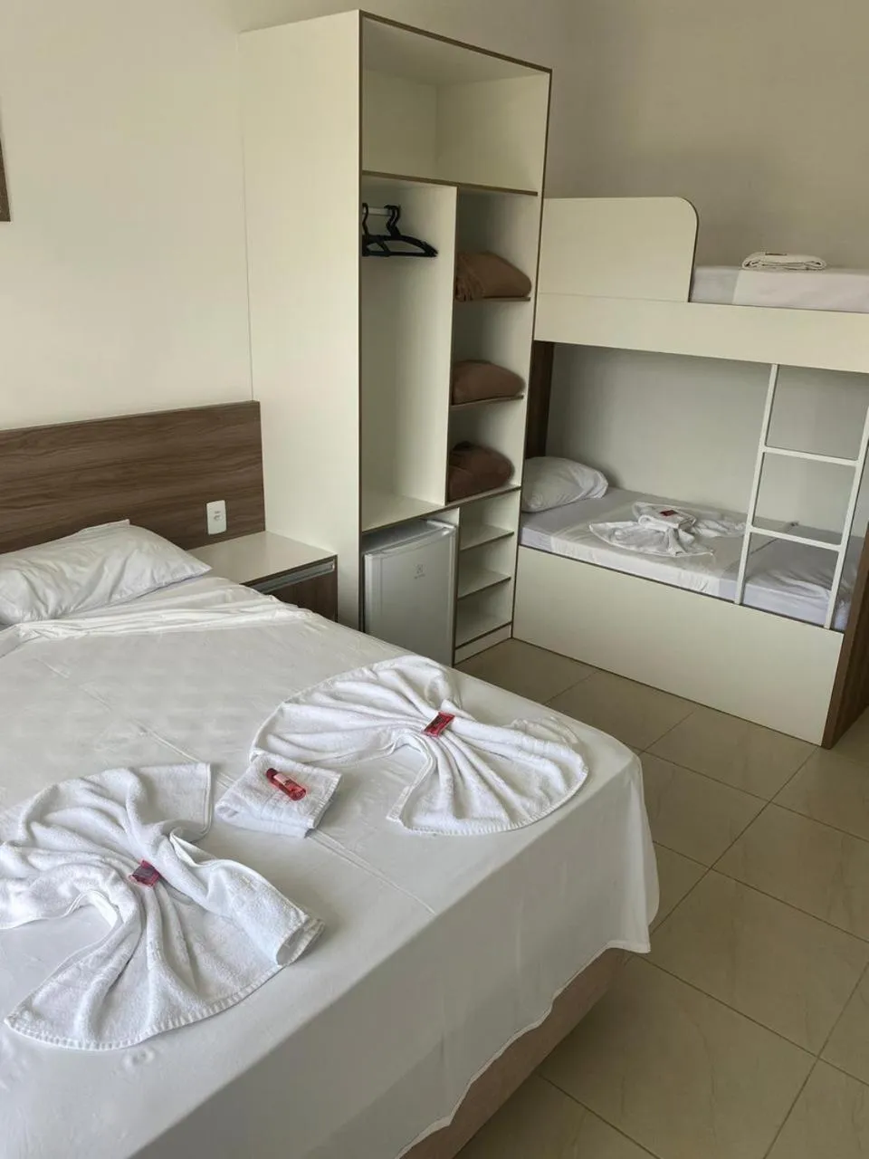 Bed in Pousada Vó Dena