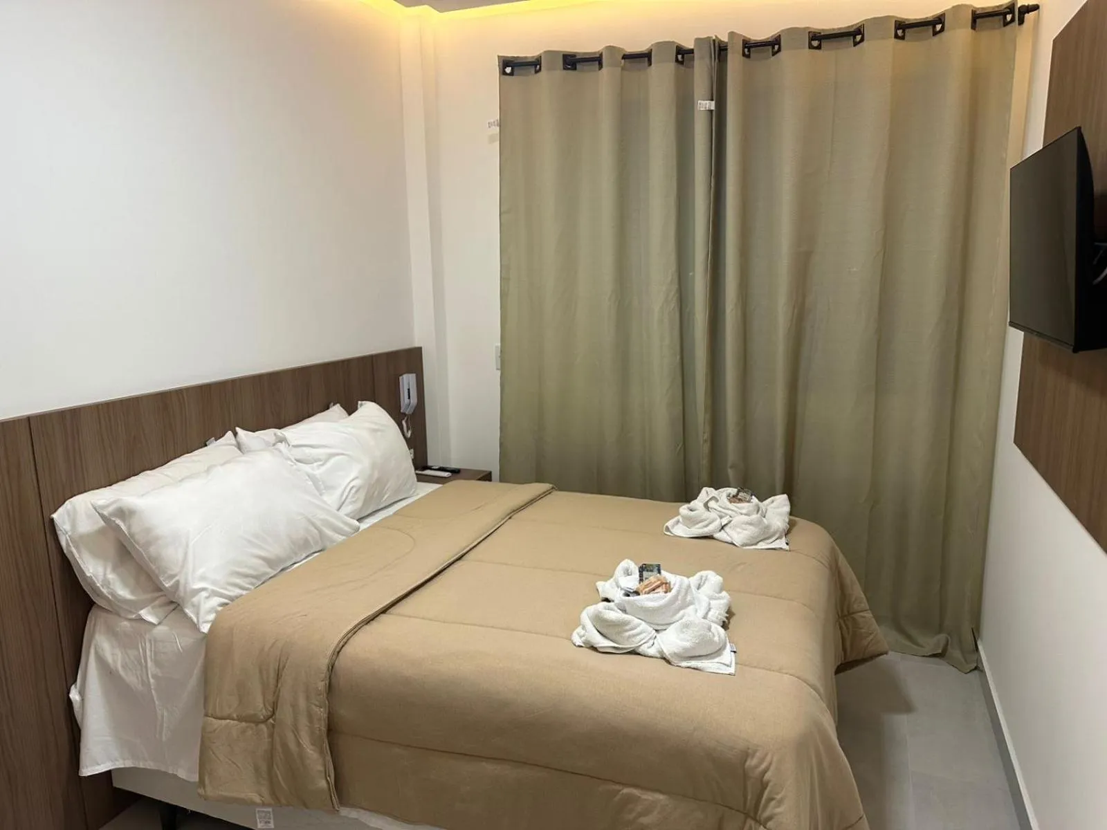 Bed in Pousada Vó Dena