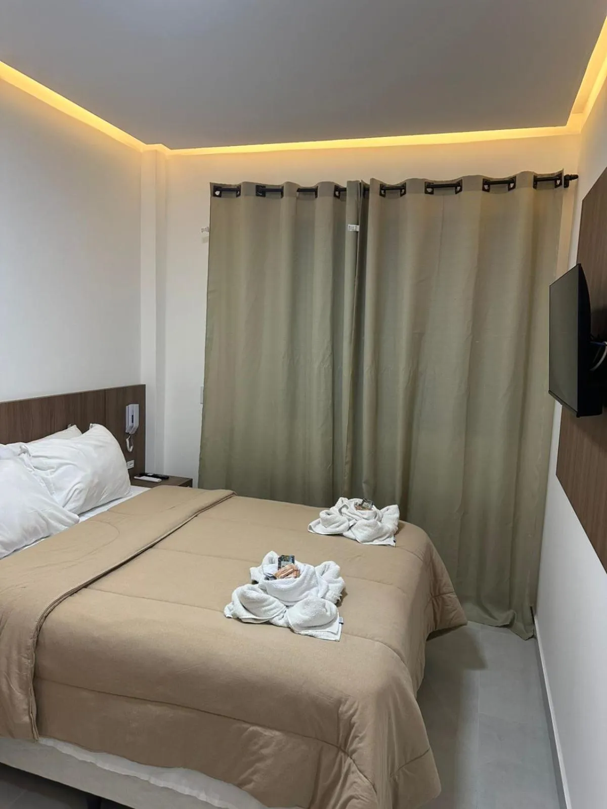 Bed in Pousada Vó Dena