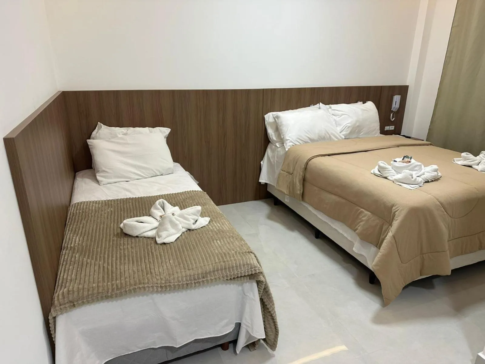 Bed in Pousada Vó Dena