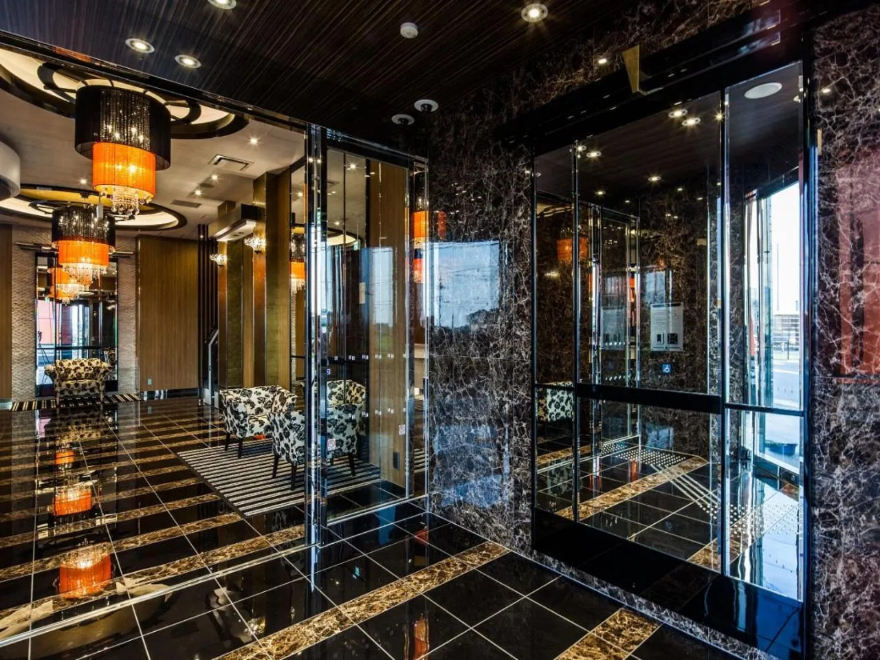 Lobby or reception in APA Hotel Joetsu Myoko-Ekimae