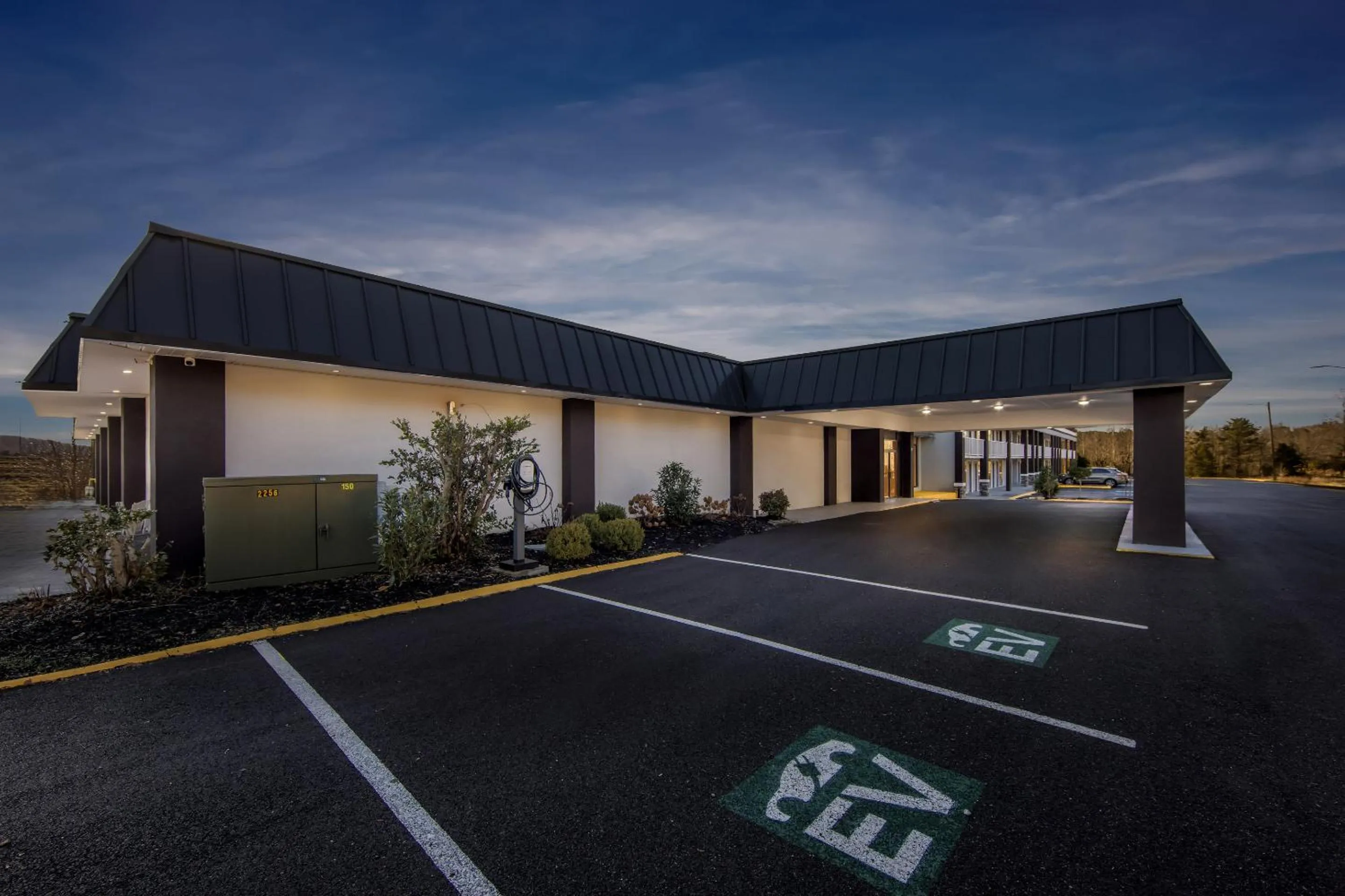 Facade/entrance in HomeTowne Studios by Red Roof Athens, TN