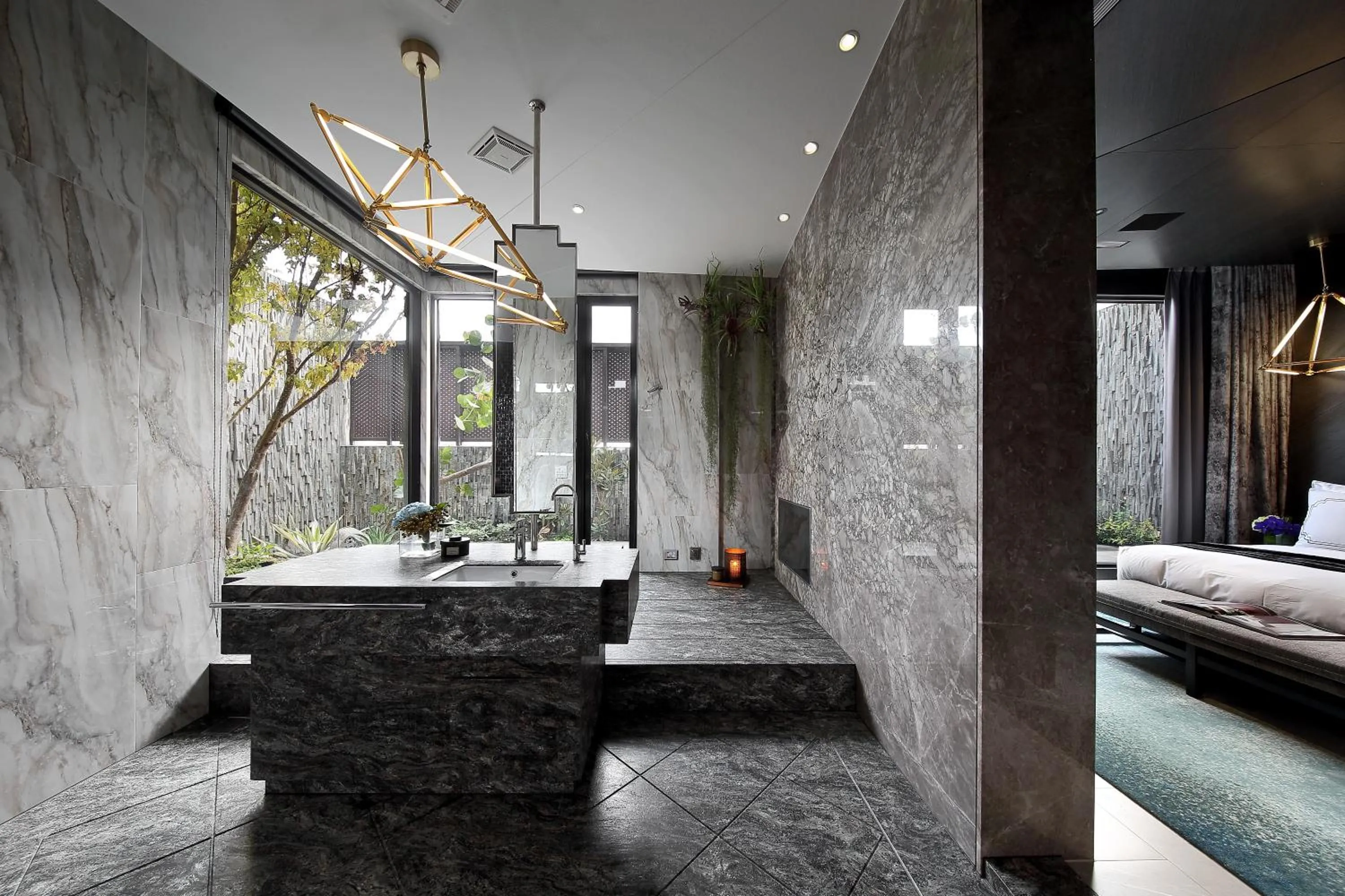 Bed in Ease Motel Taichung