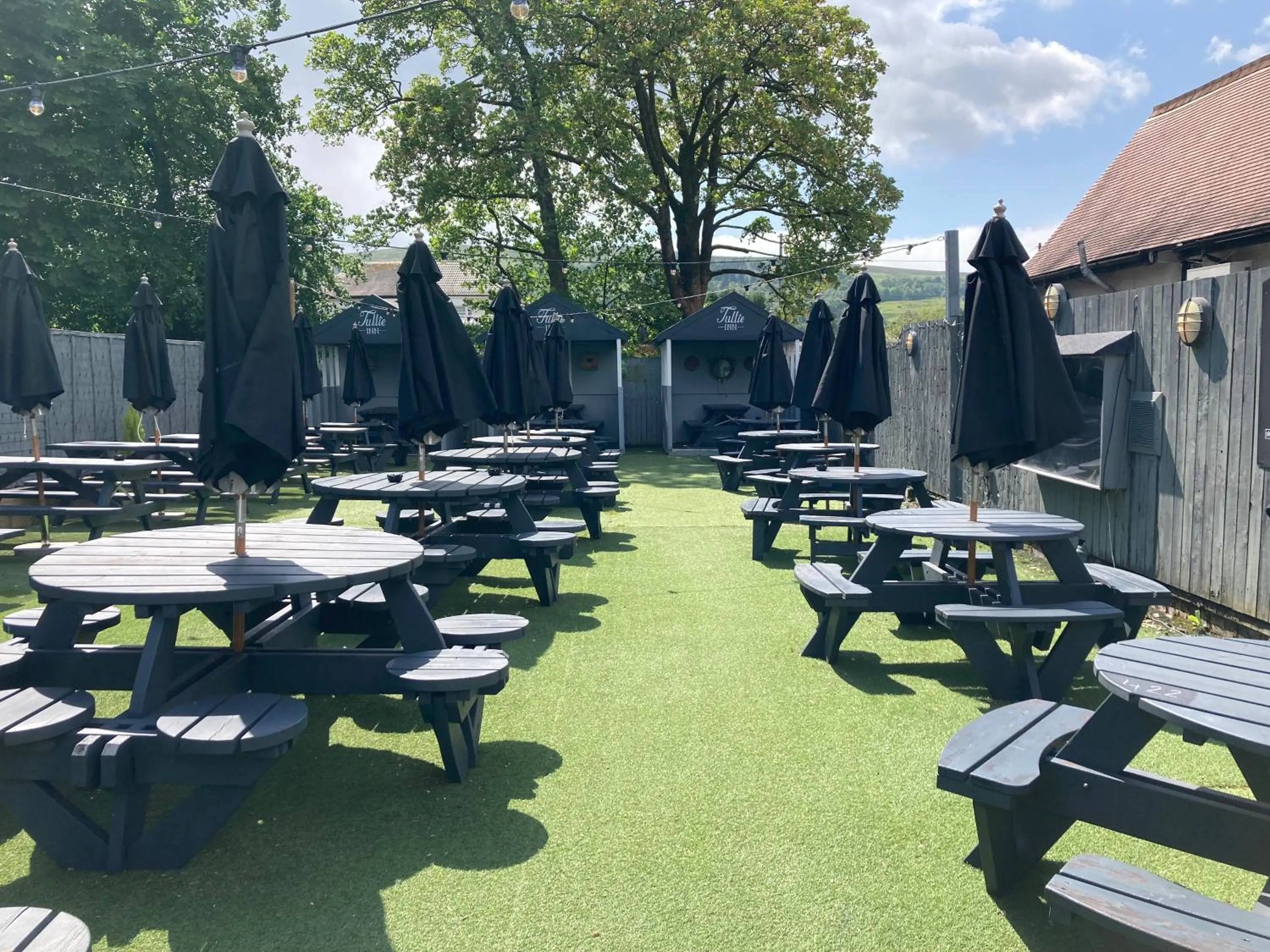 Garden in Tullie Inn