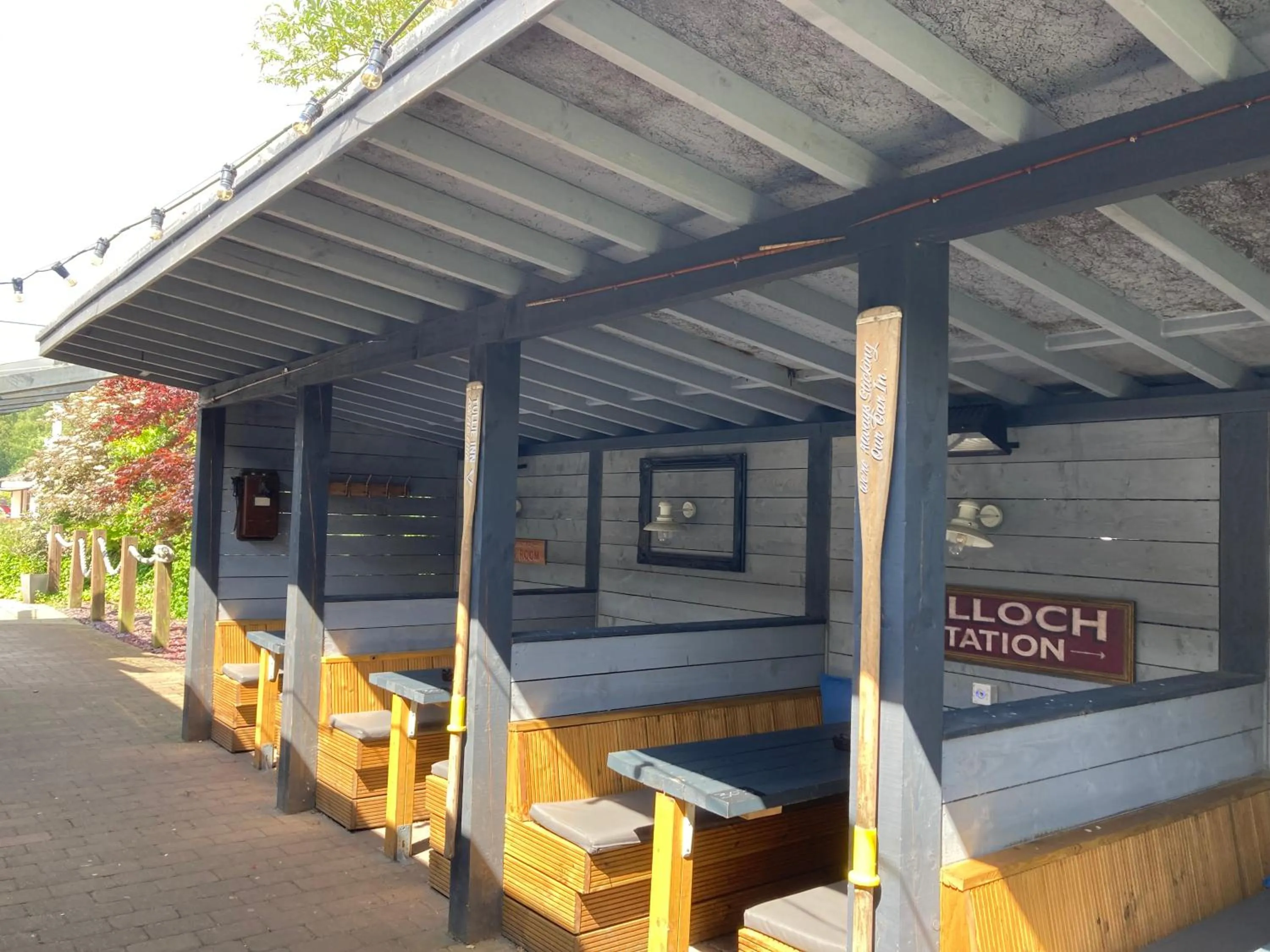 Garden in Tullie Inn