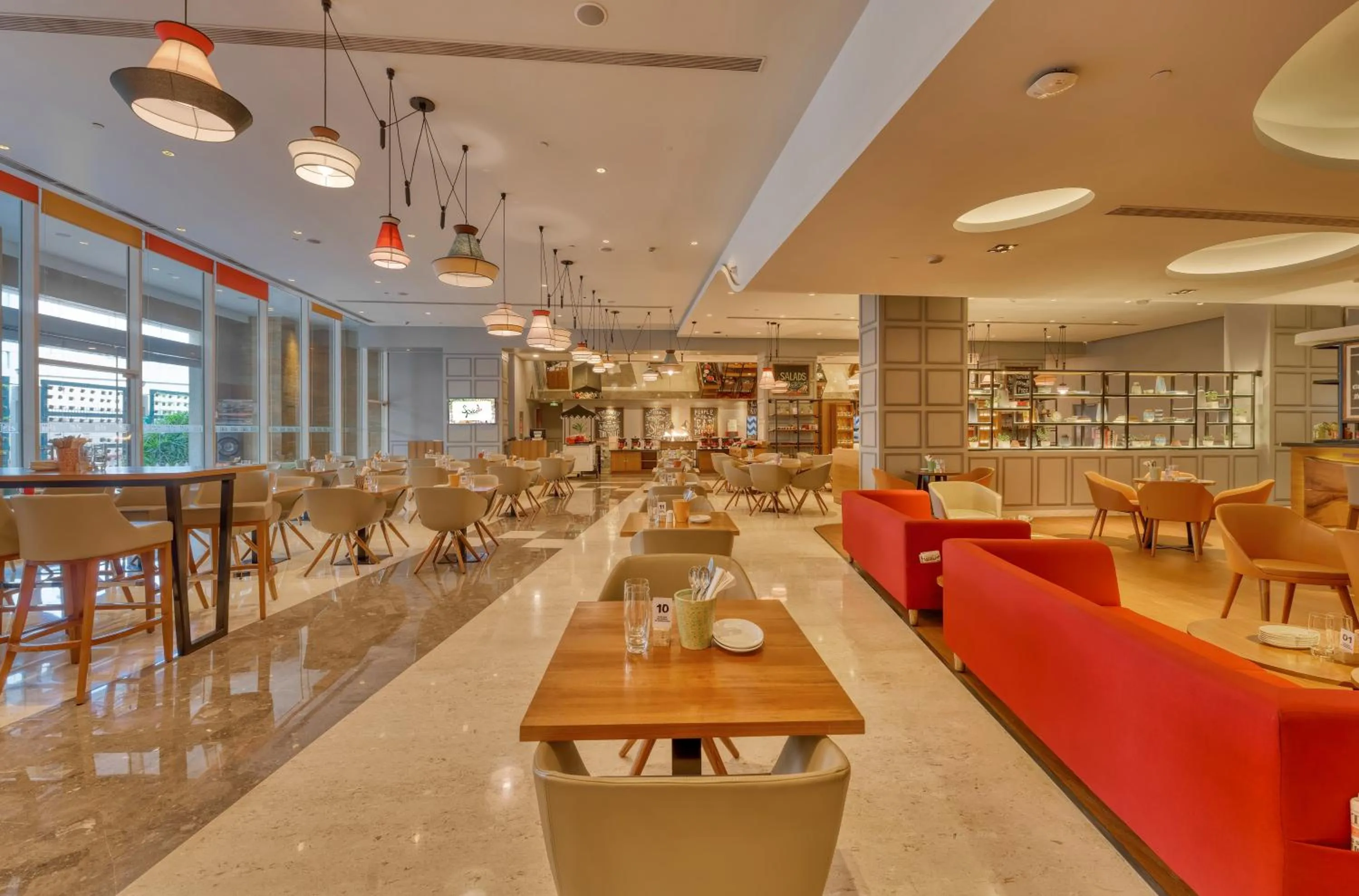 Restaurant/places to eat in ibis Bengaluru Outer Ring Road