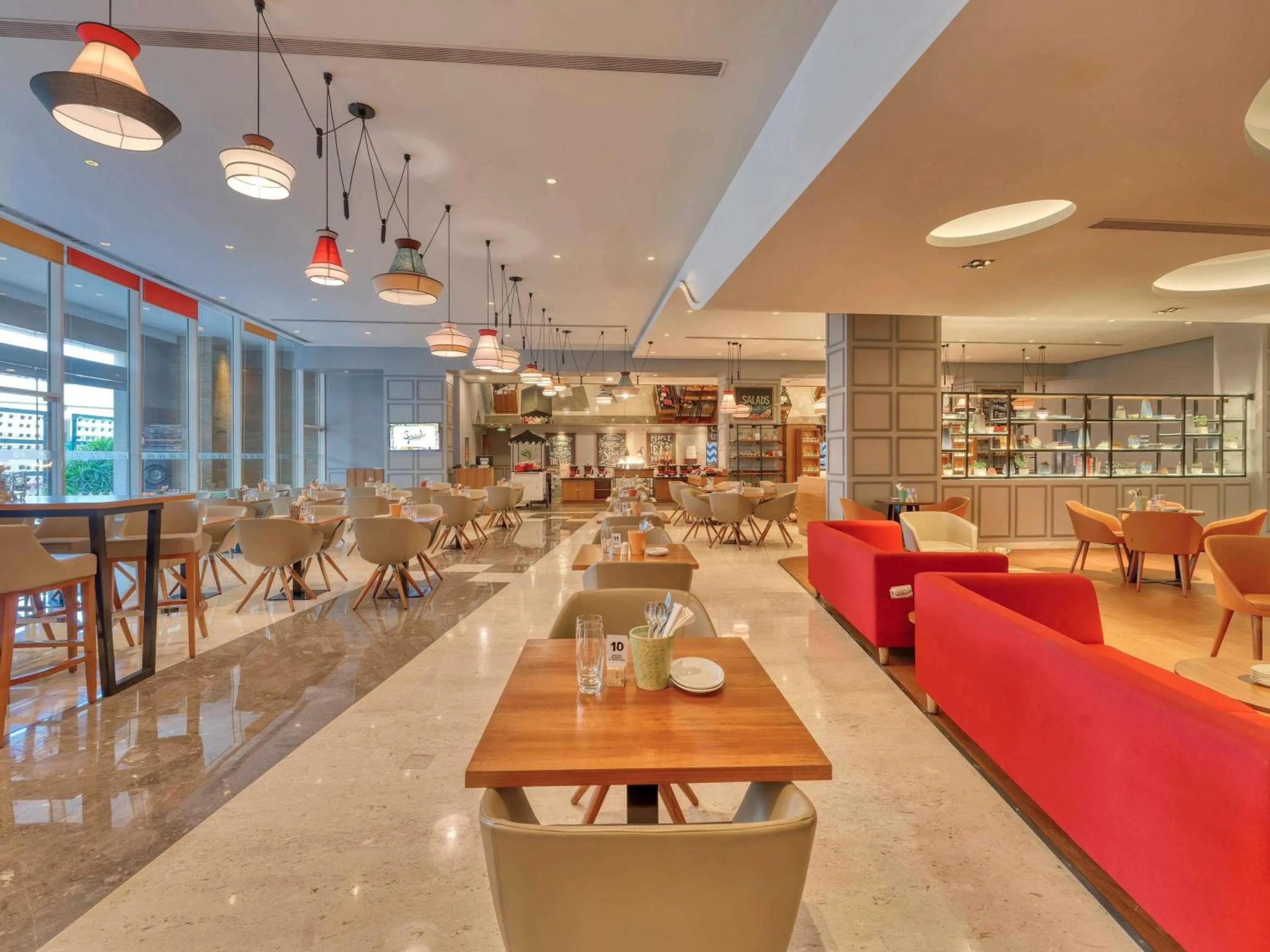 Restaurant/places to eat in ibis Bengaluru Outer Ring Road