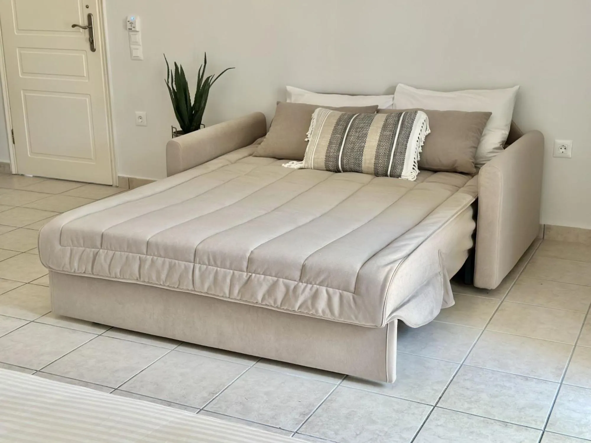 Bed in Lithies Sea View Boutique Hotel