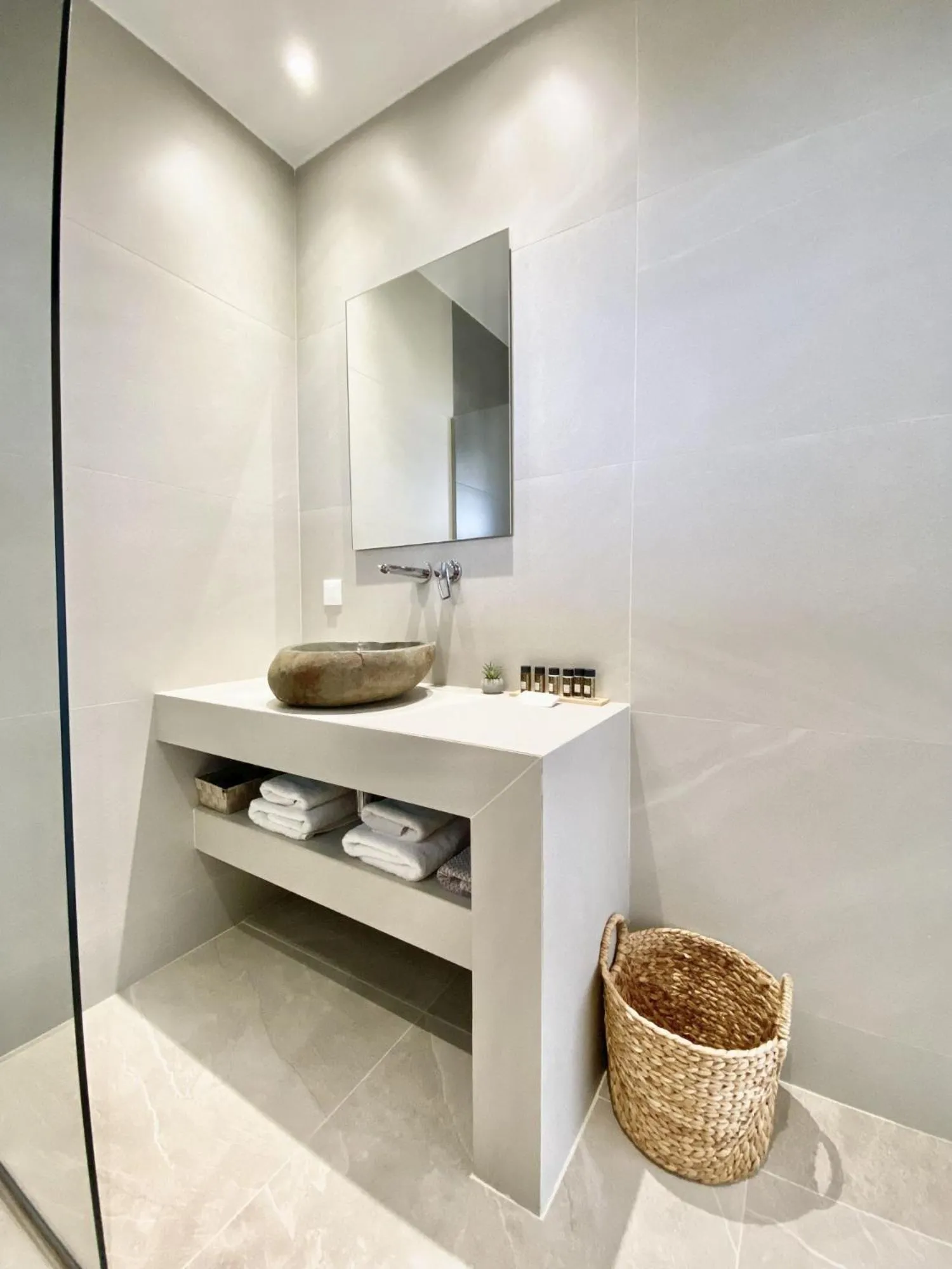 Bathroom in Lithies Sea View Boutique Hotel