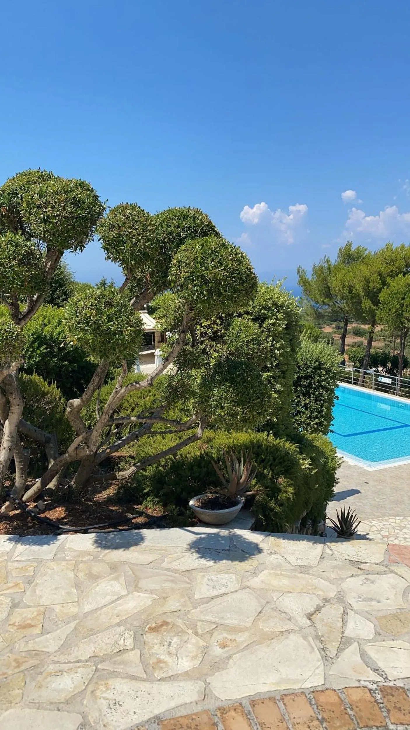 Swimming pool in Lithies Sea View Boutique Hotel