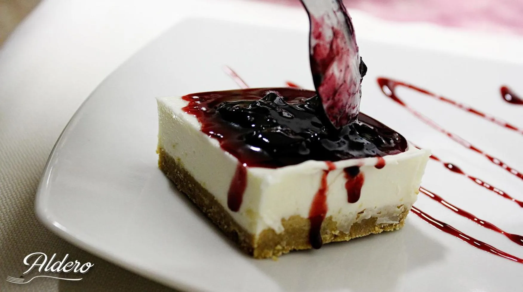 Food close-up in Aldero Hotel