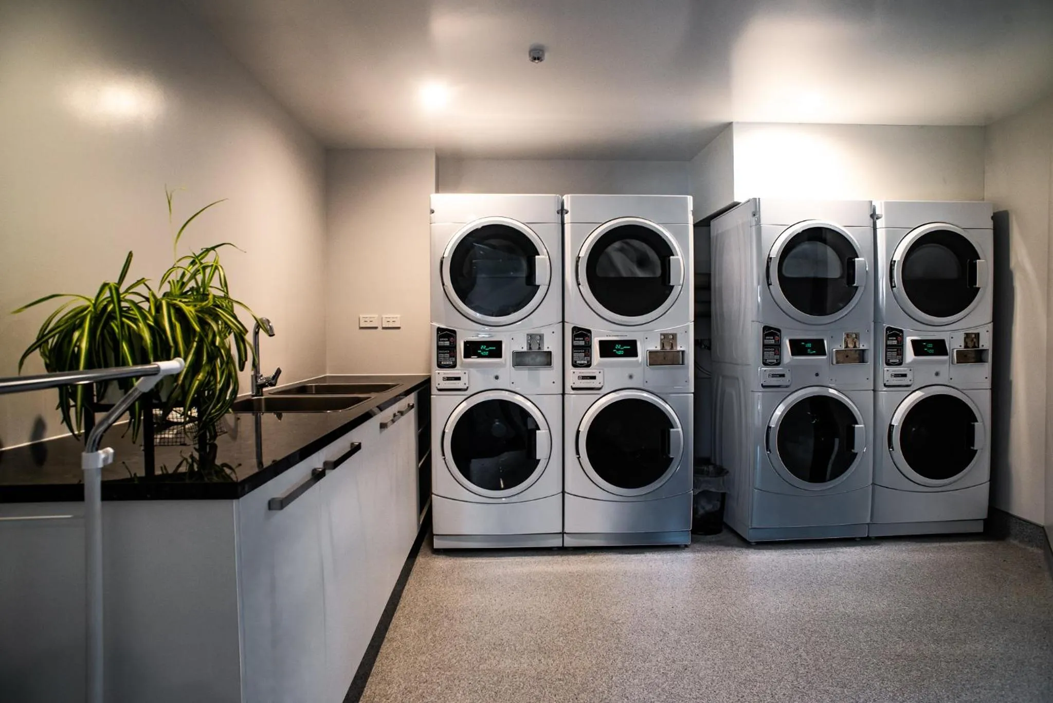 laundry in Central Park Apartments