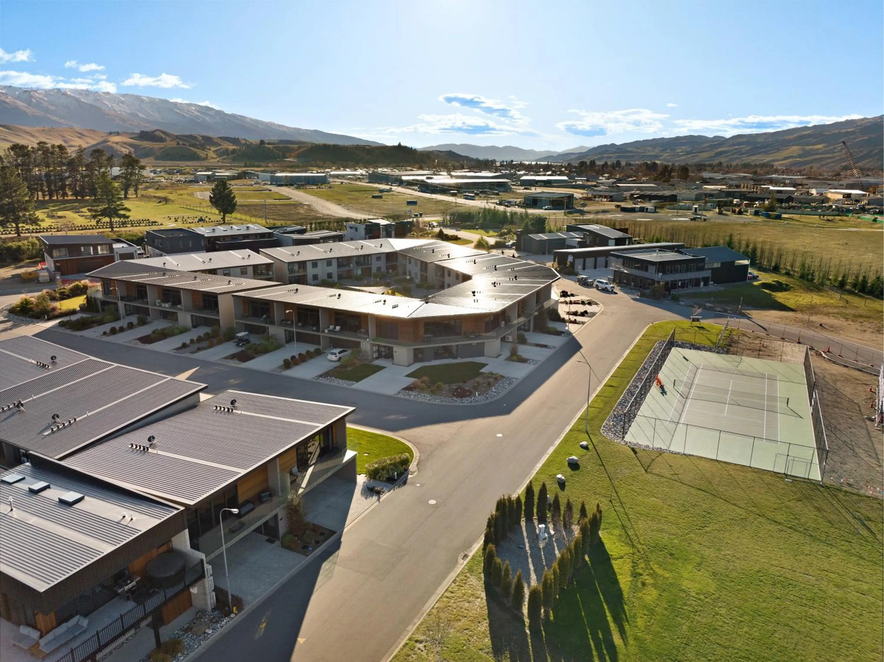 Property building in Central Park Apartments