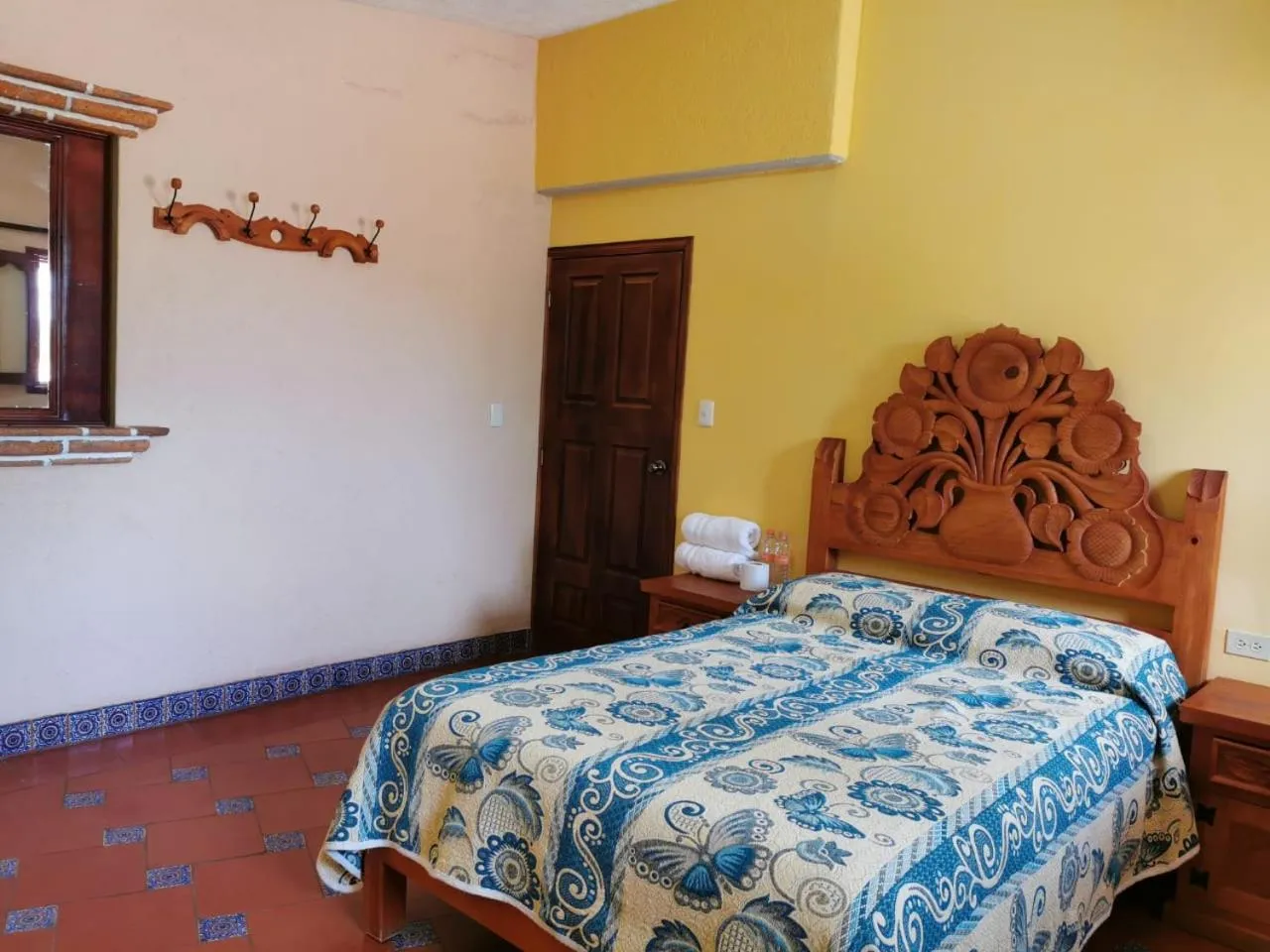 Bed in Posada Casa del Minero