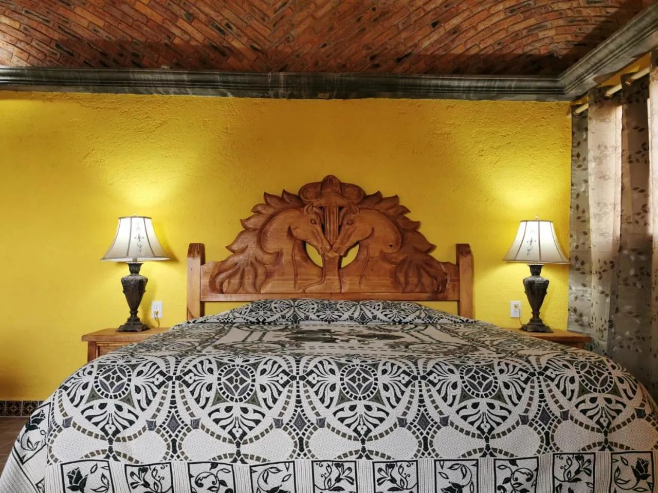 Bed in Posada Casa del Minero
