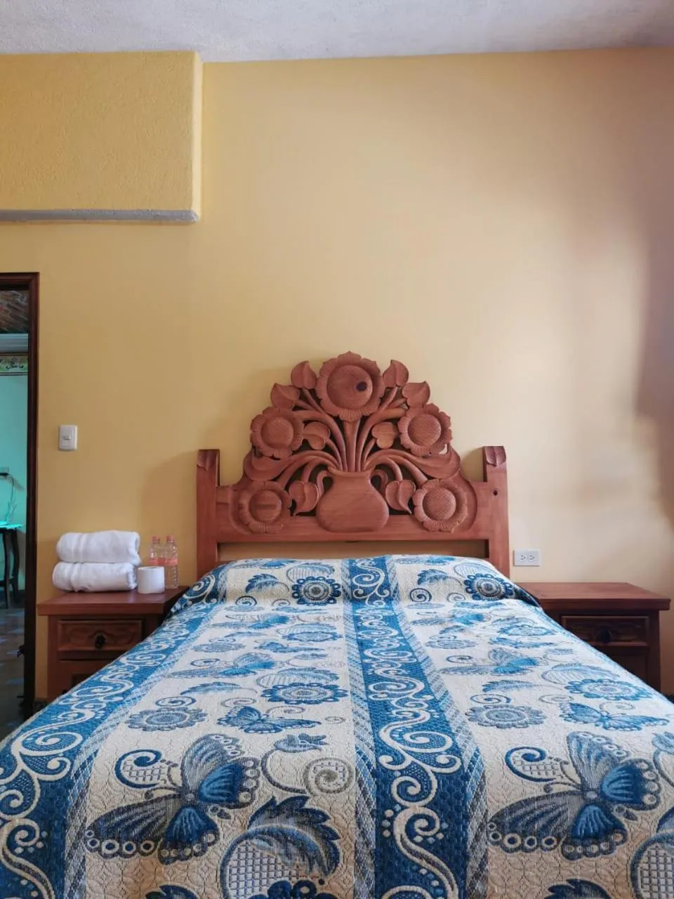 Bed in Posada Casa del Minero