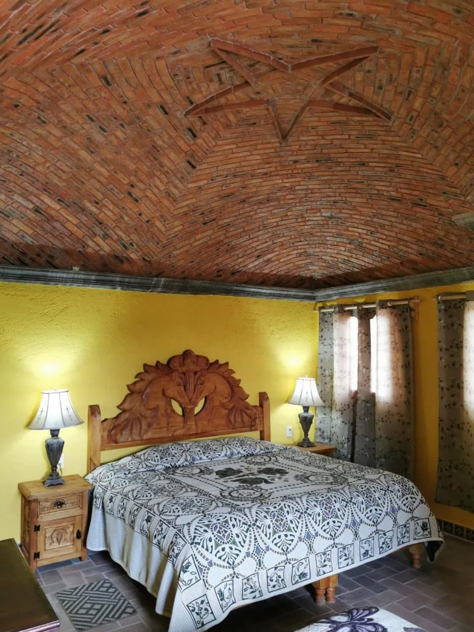 Bed in Posada Casa del Minero