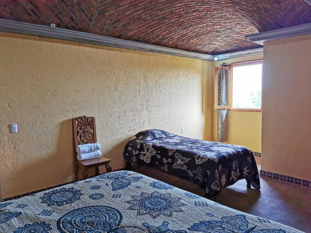 Bed in Posada Casa del Minero