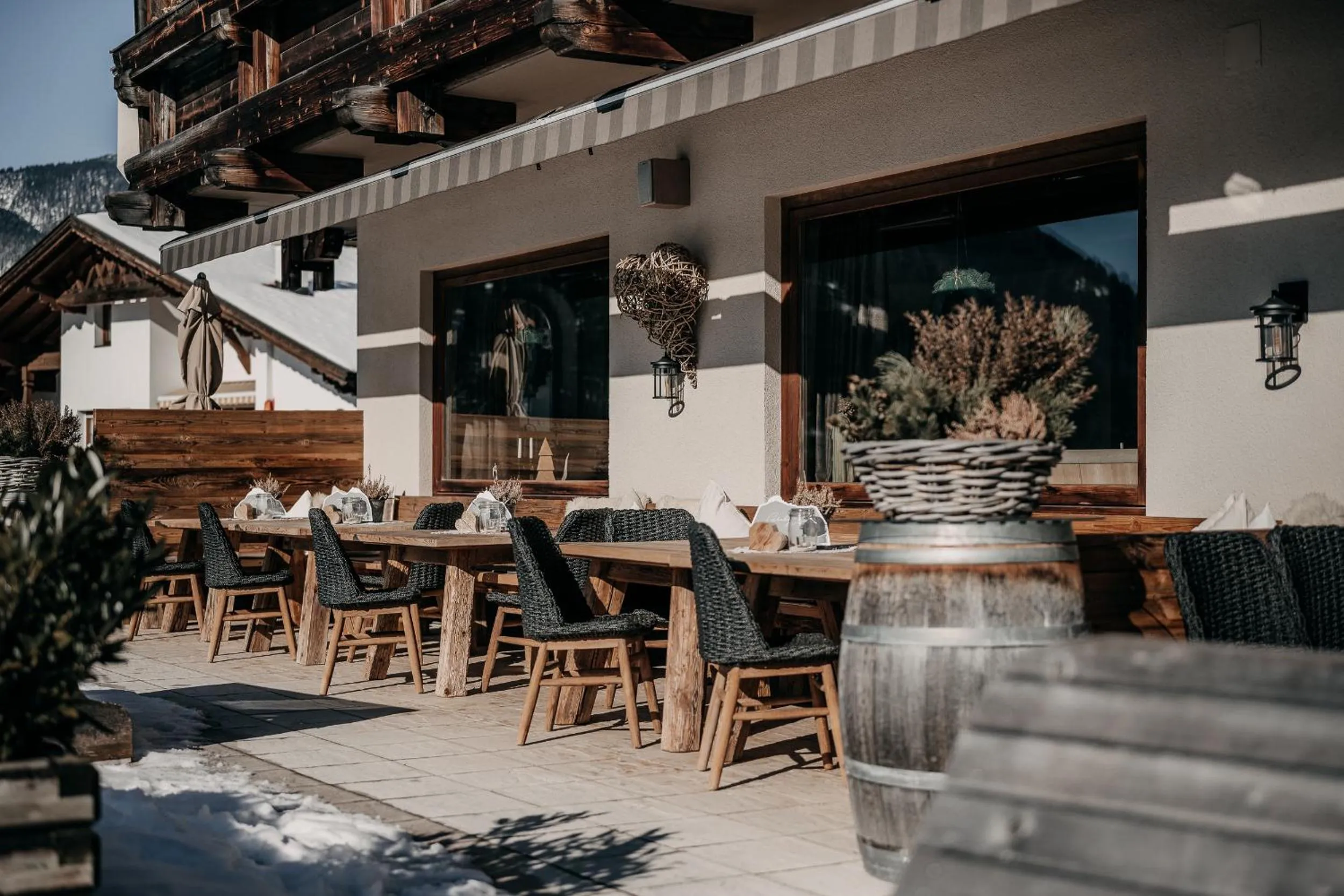 Property building in Alpenappartements Cristall