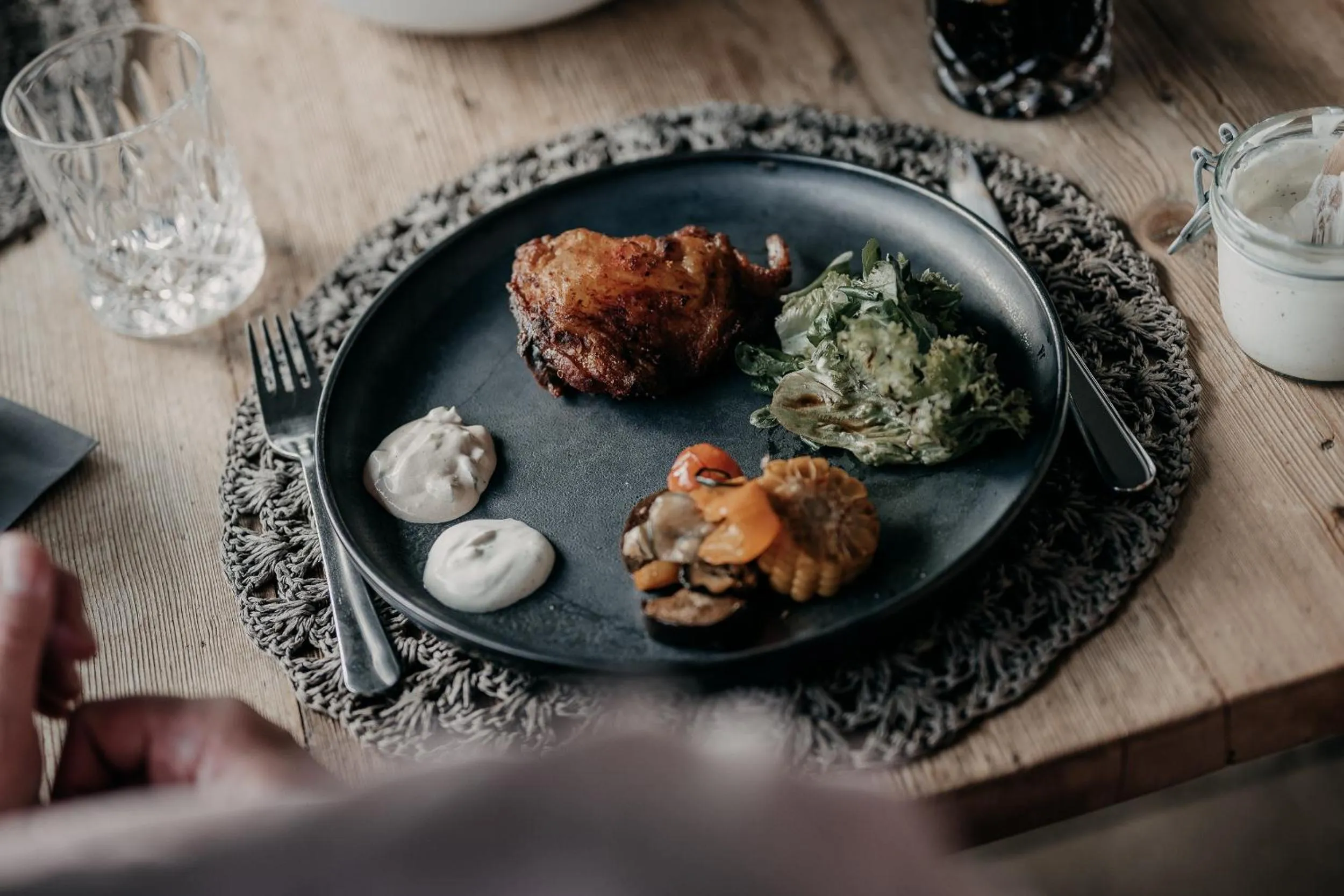 Food in Alpenappartements Cristall