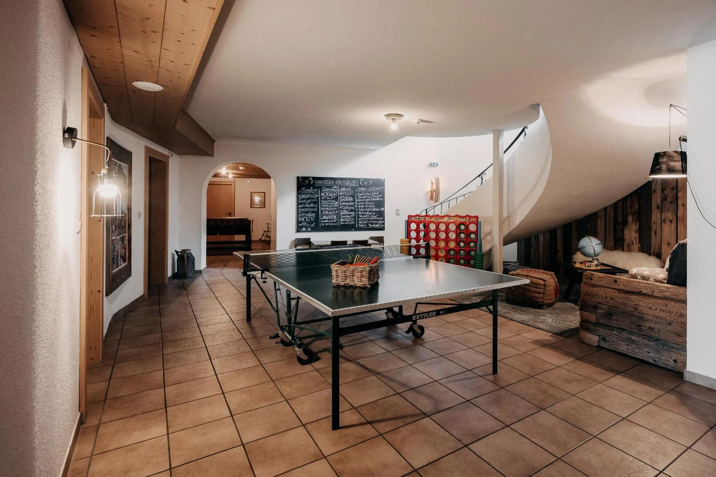 Table tennis in Alpenappartements Cristall