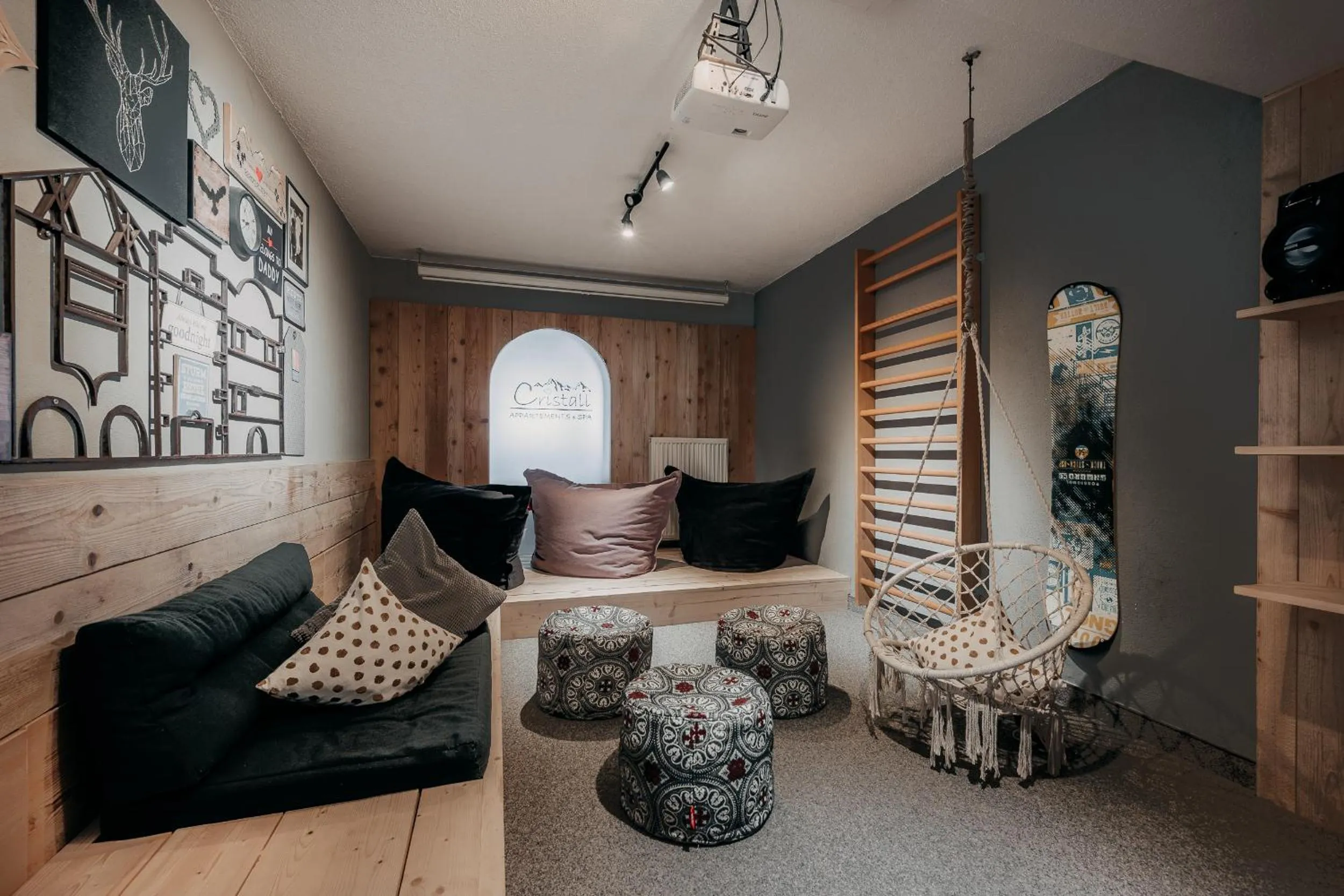 Game Room in Alpenappartements Cristall