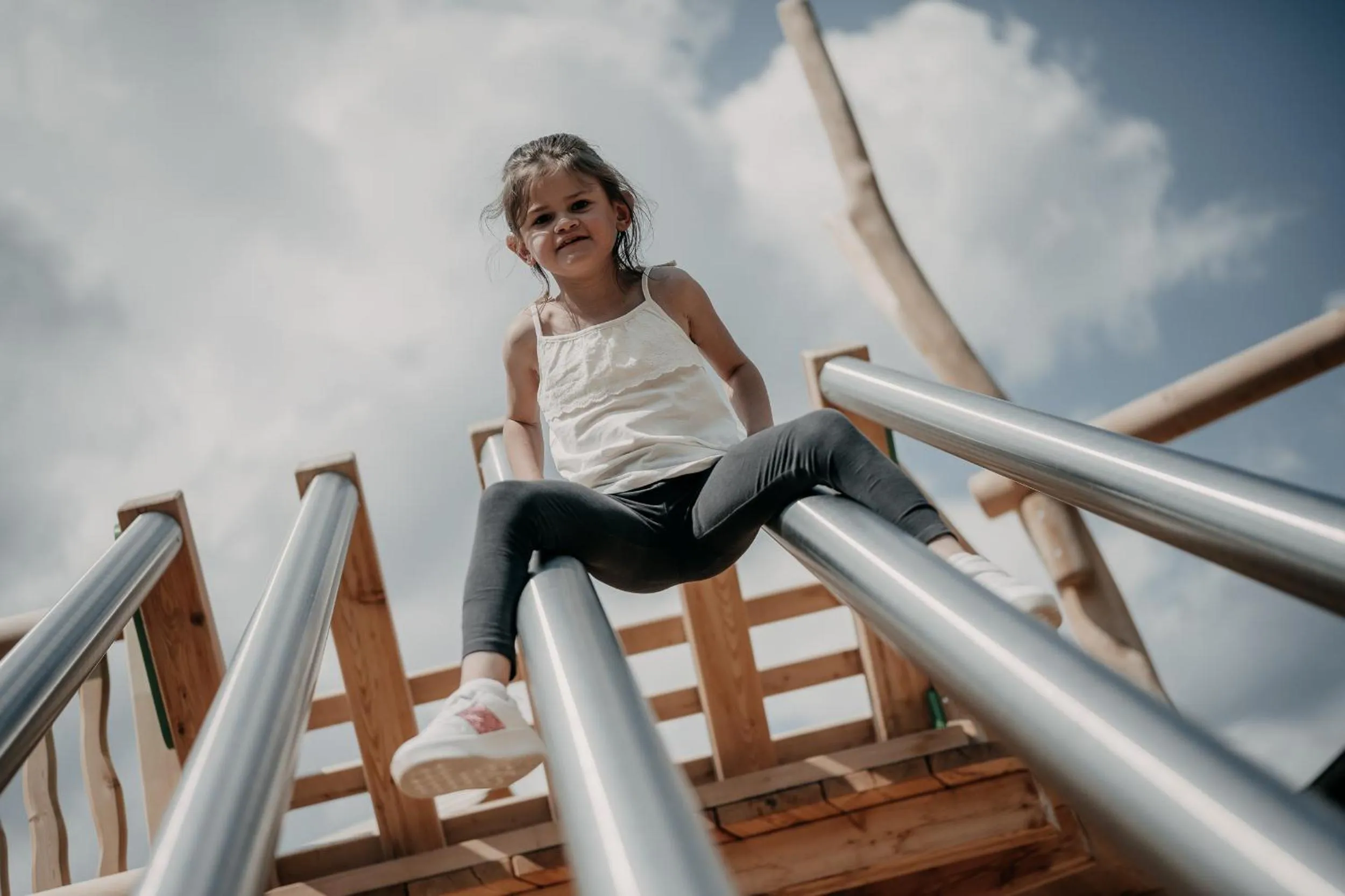 Children play ground in Alpenappartements Cristall
