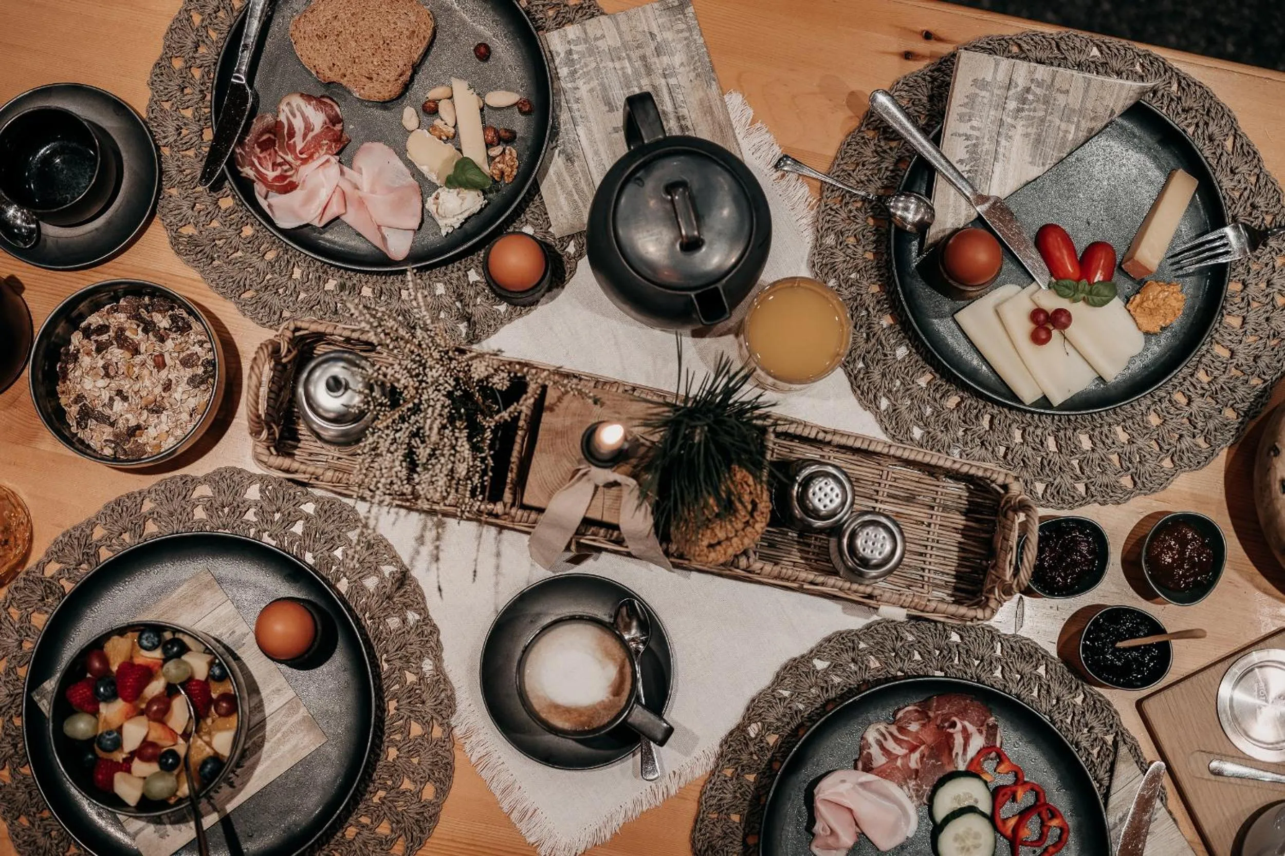 Food and drinks in Alpenappartements Cristall